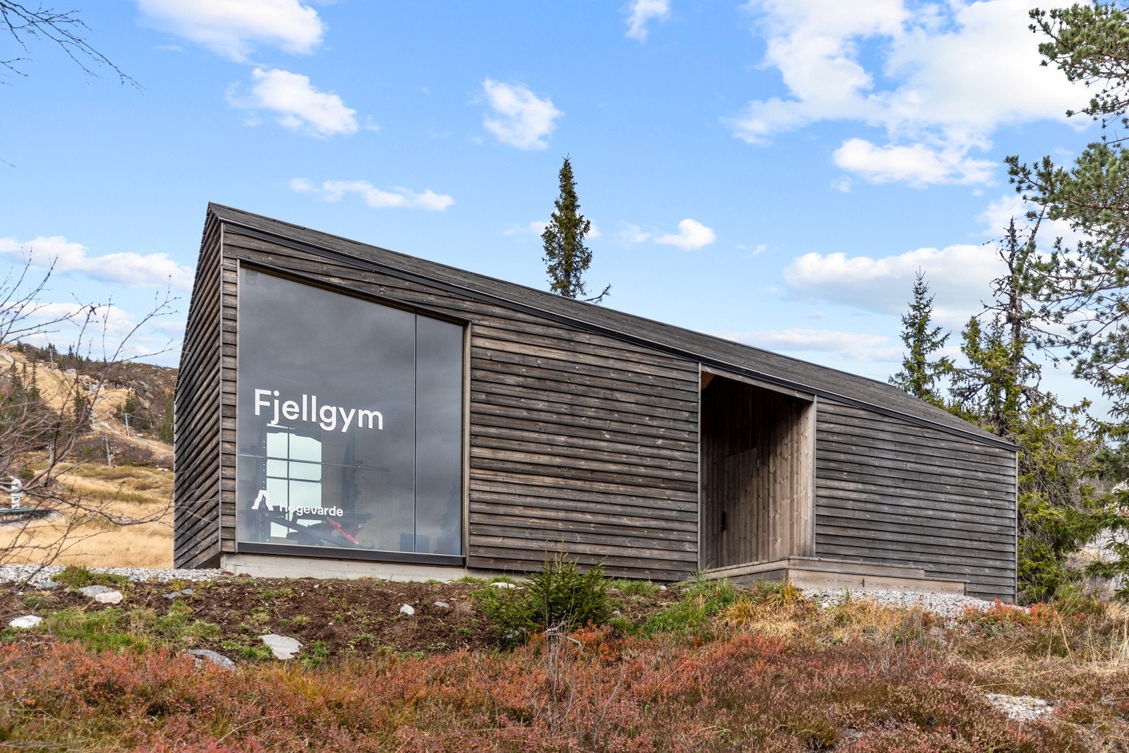 Muligheter for booking av fjellgym. Galleribilde