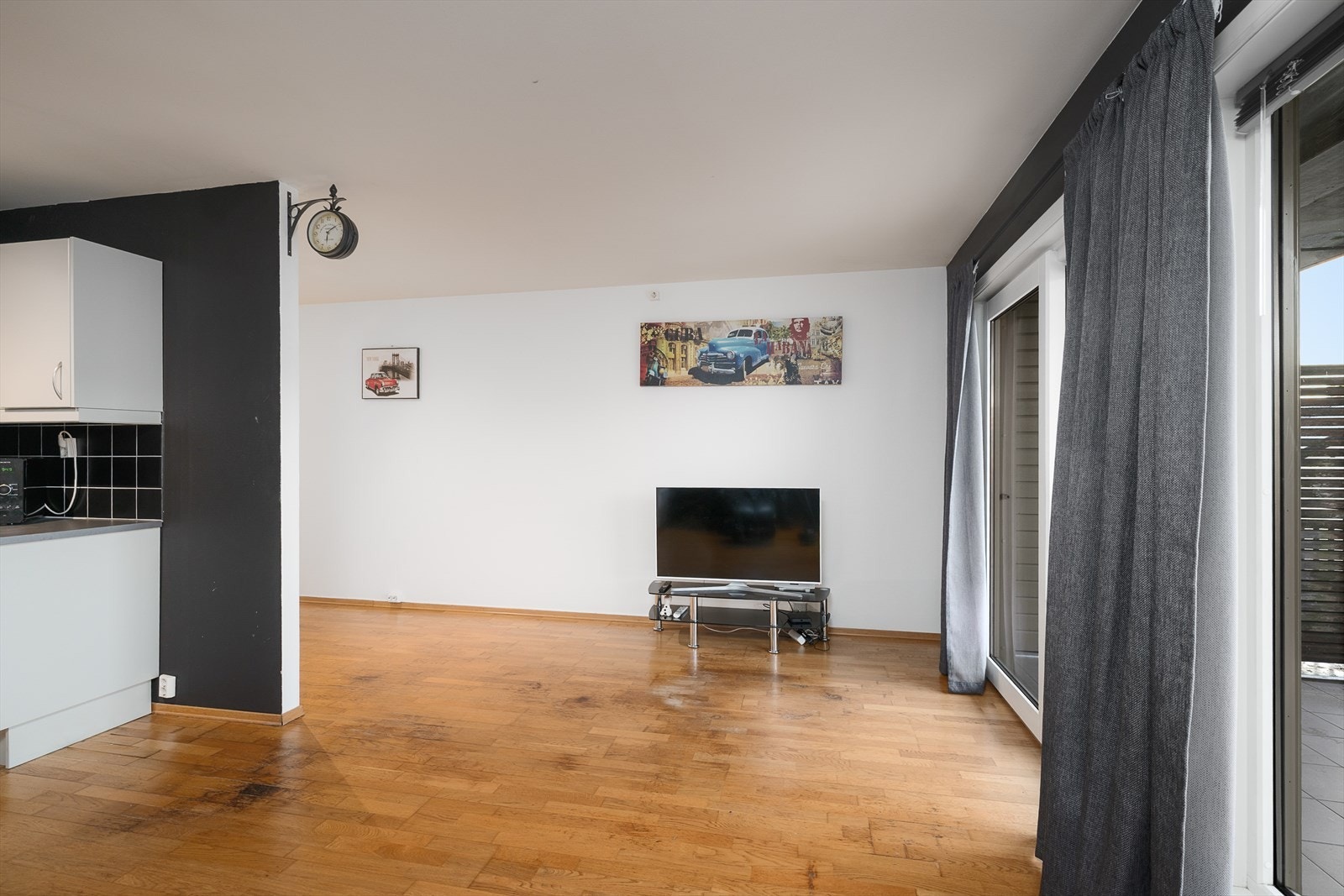 Leiligheten er i objektive farger. Galleribilde