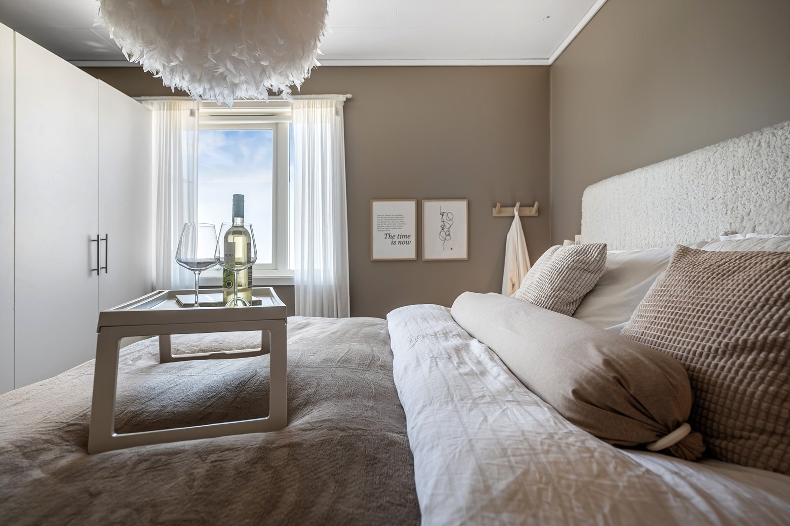 Vendt mot nord - svalt og behagelig. Galleribilde