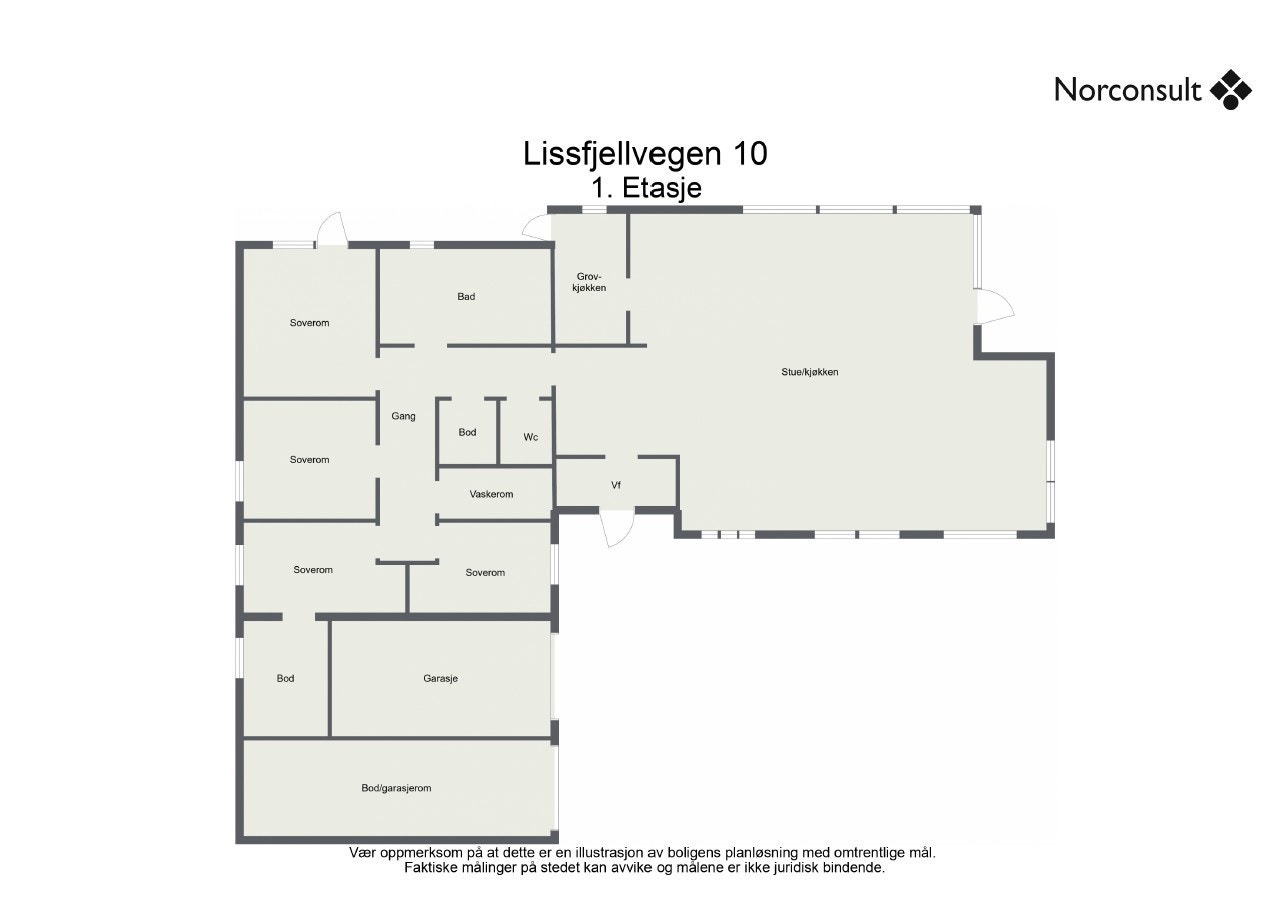 Plantegning. Galleribilde