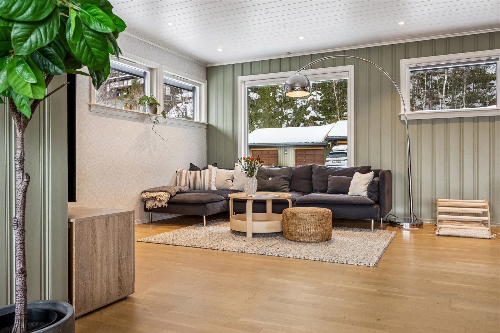 Boligens overflater har fått tilstandsgrad 1 av takstmann. Galleribilde