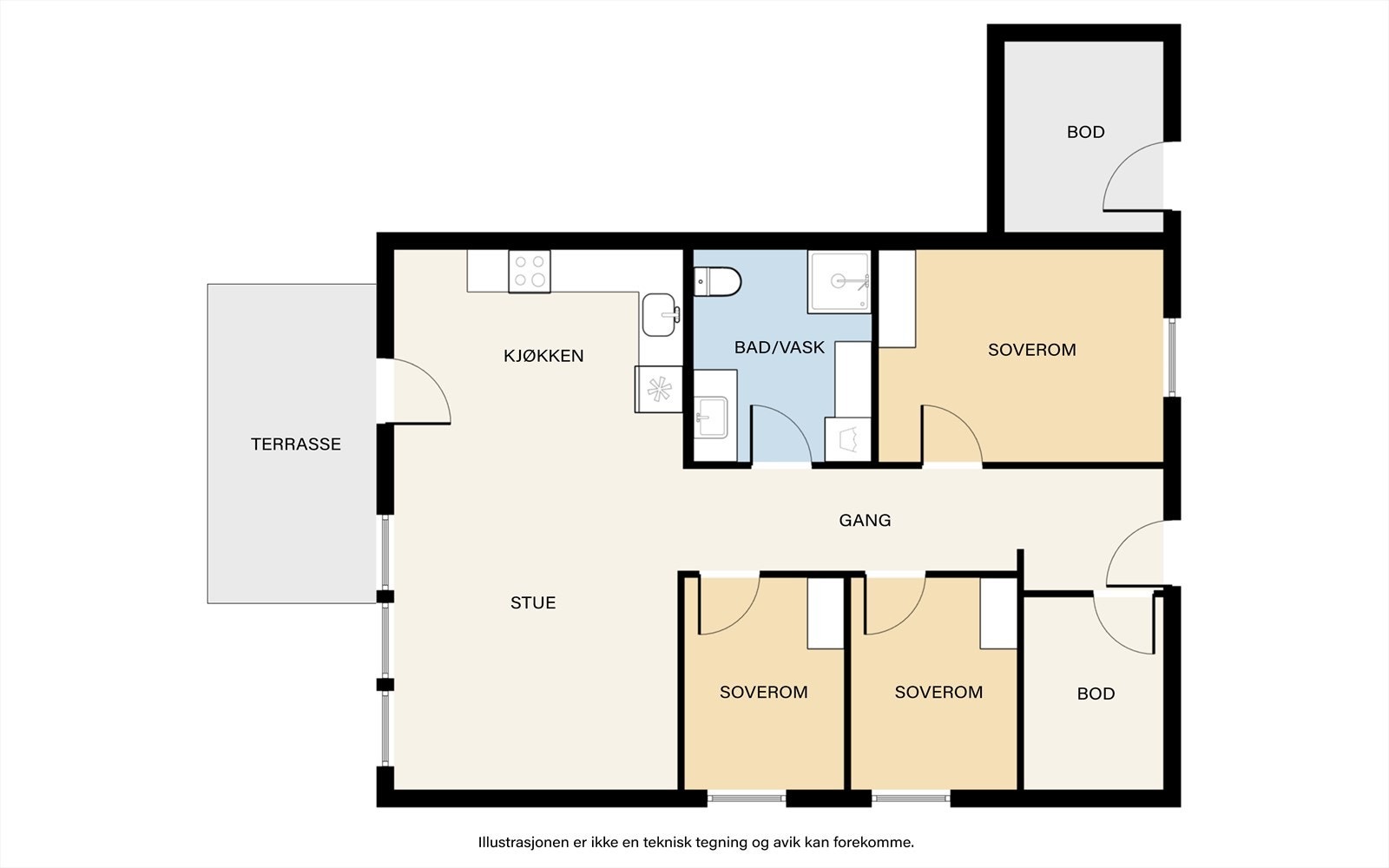 Plantegning. Galleribilde