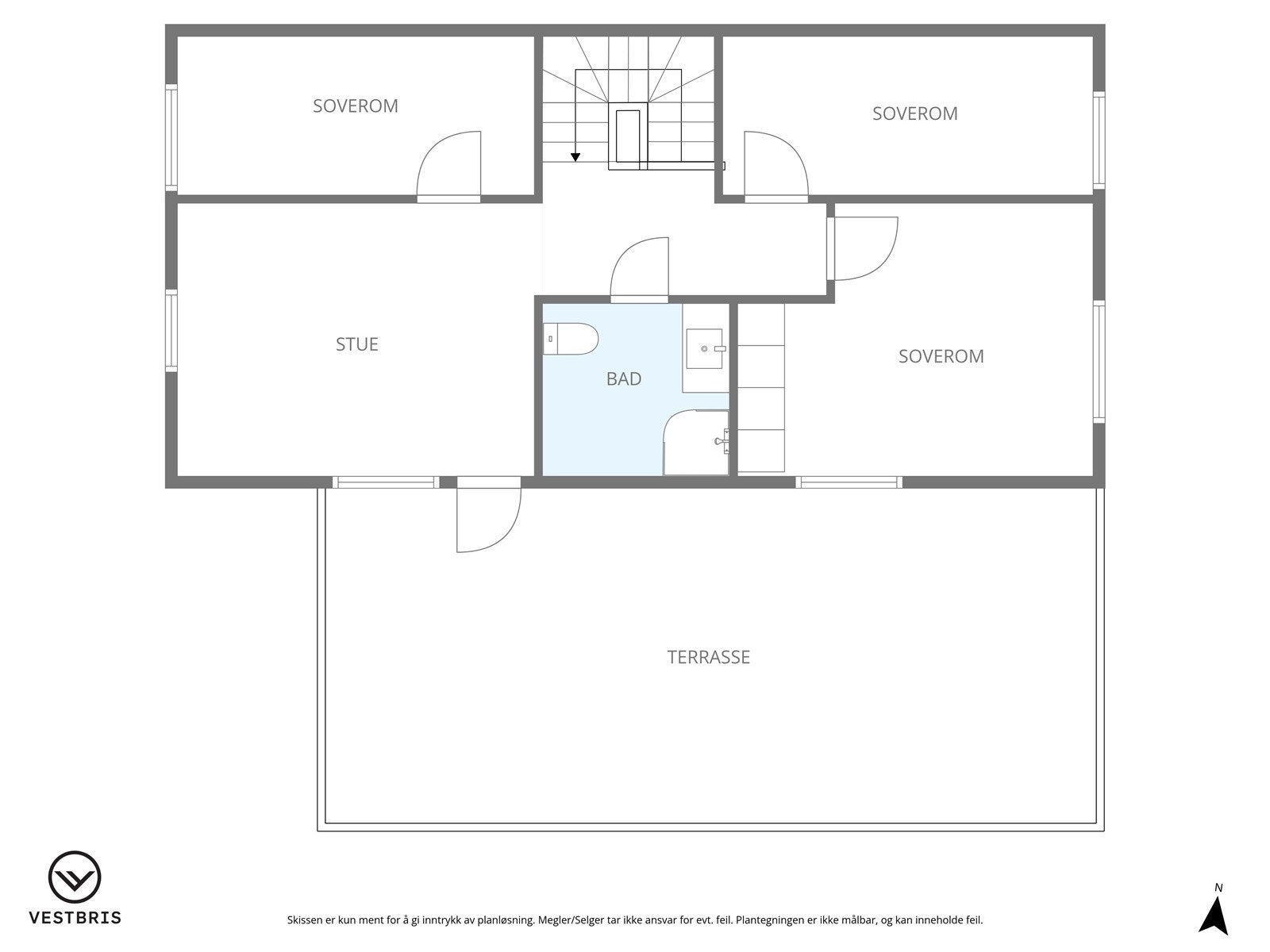 Plantegning - 2. etasje Galleribilde