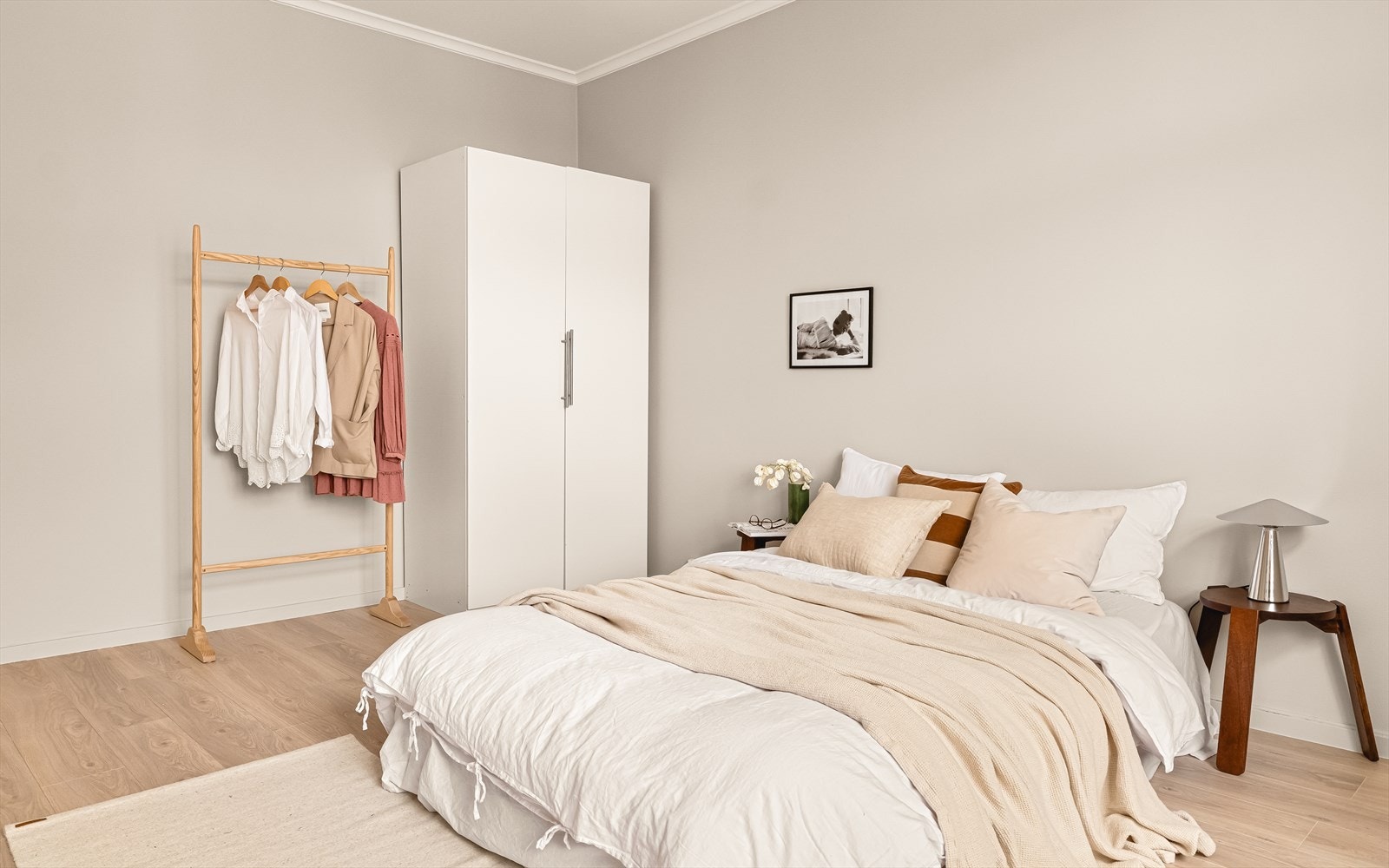 Soverommet måler 16,2 kvadratmeter. Galleribilde