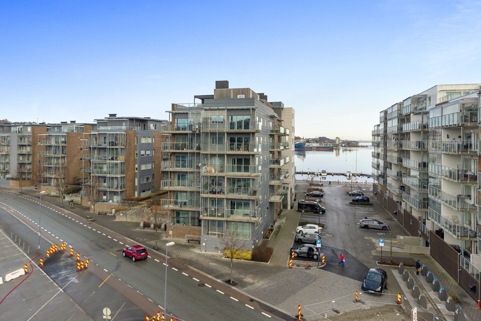 Sameiet Indre Vågen Trinn 3 består av 54 boligseksjoner og 1 næringsseksjon. Galleribilde