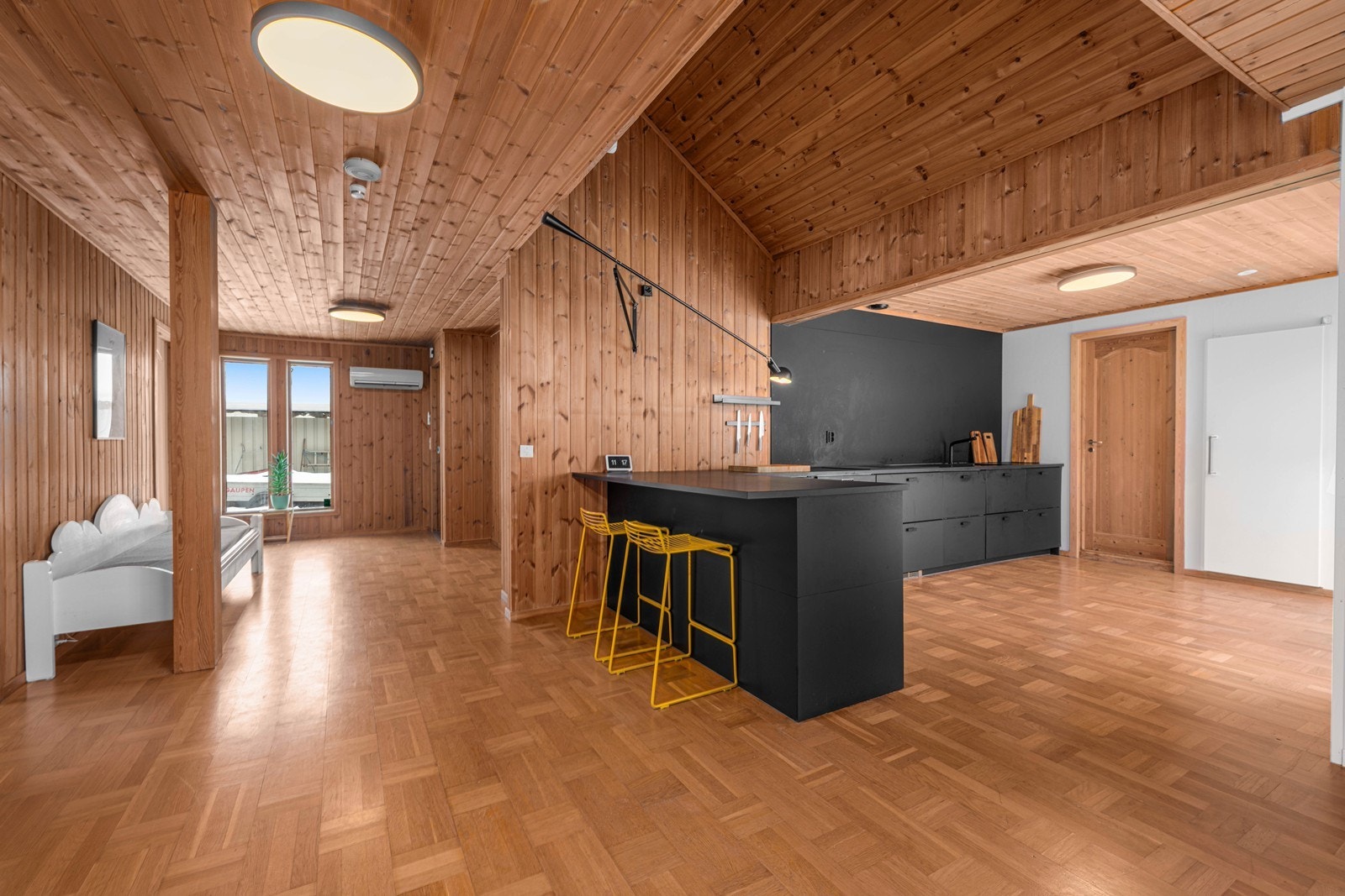 Koketoppen har integrert ventilator, som gir et rent og minimalistisk uttrykk. Galleribilde