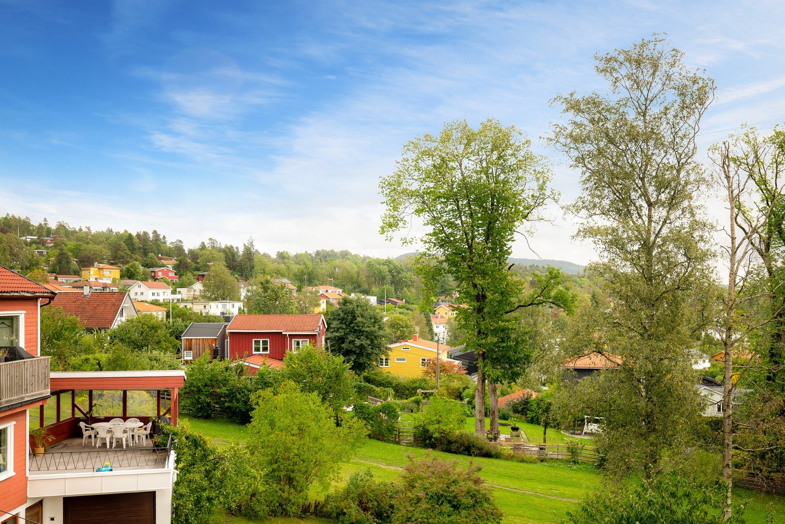 Nydelig, grønt utsyn. Galleribilde