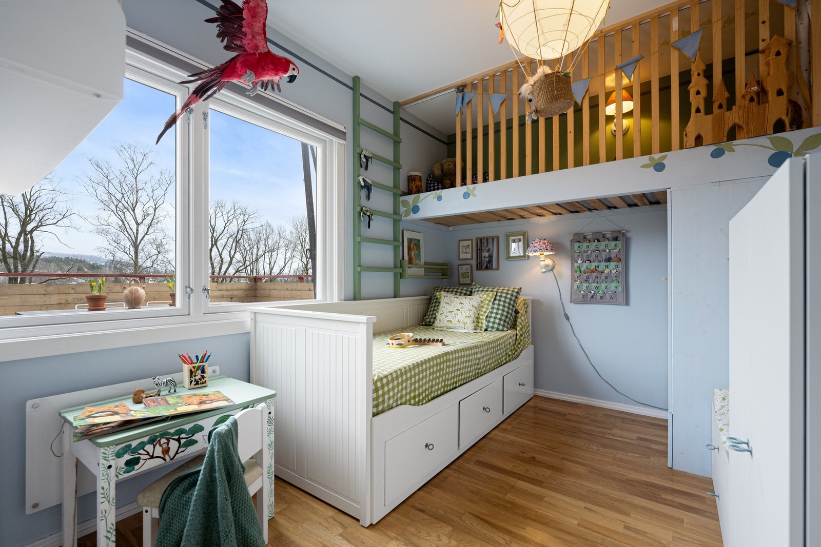 Soverom II passer perfekt som barneværelse. Galleribilde