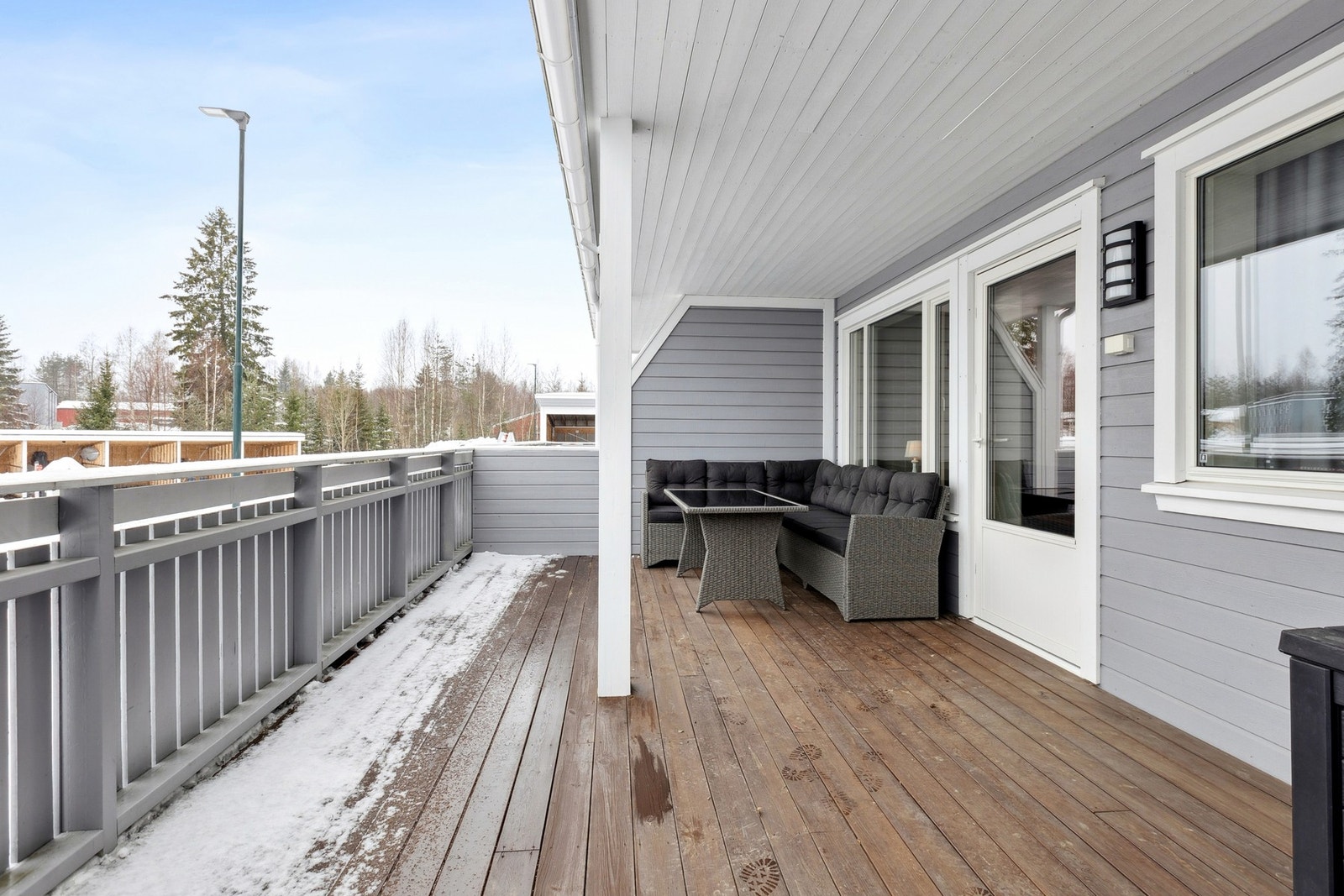 Verandaen er på hele 12kvm! Galleribilde