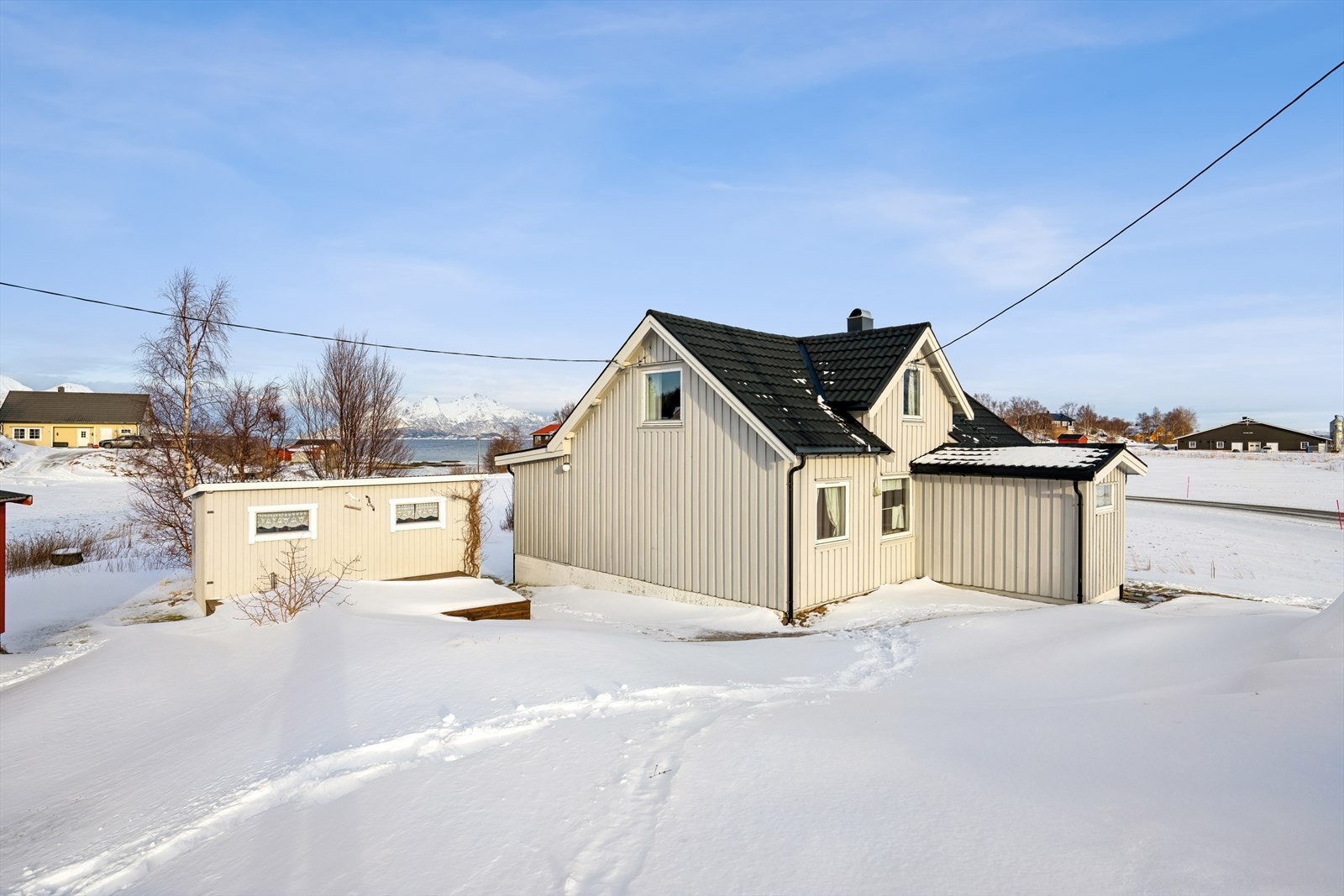 Fasade bolig Galleribilde