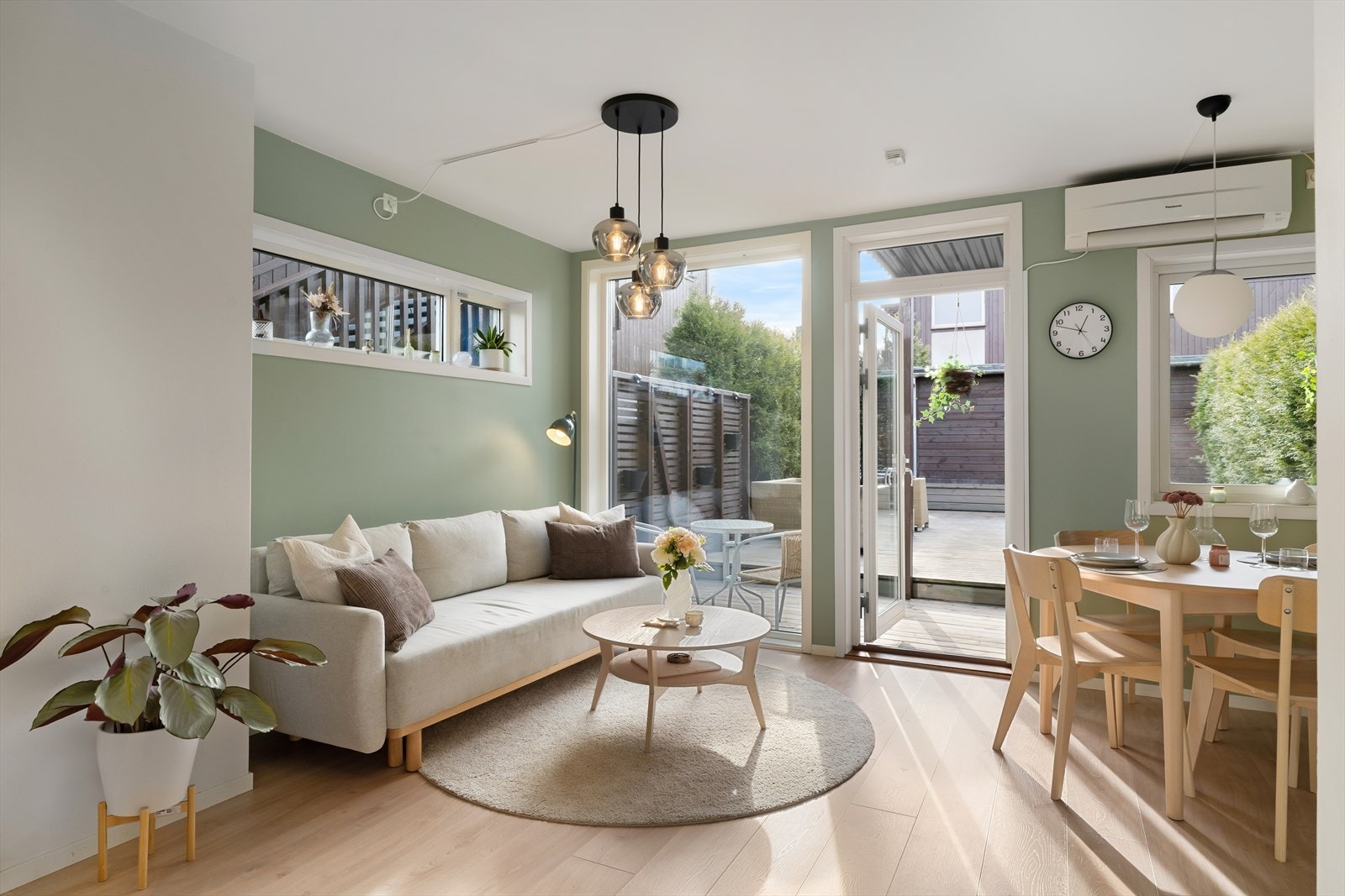 Det er montert varmepume Galleribilde