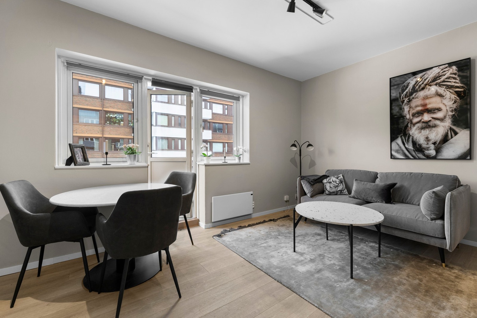 Tidsriktig en-stavs gulv. Galleribilde