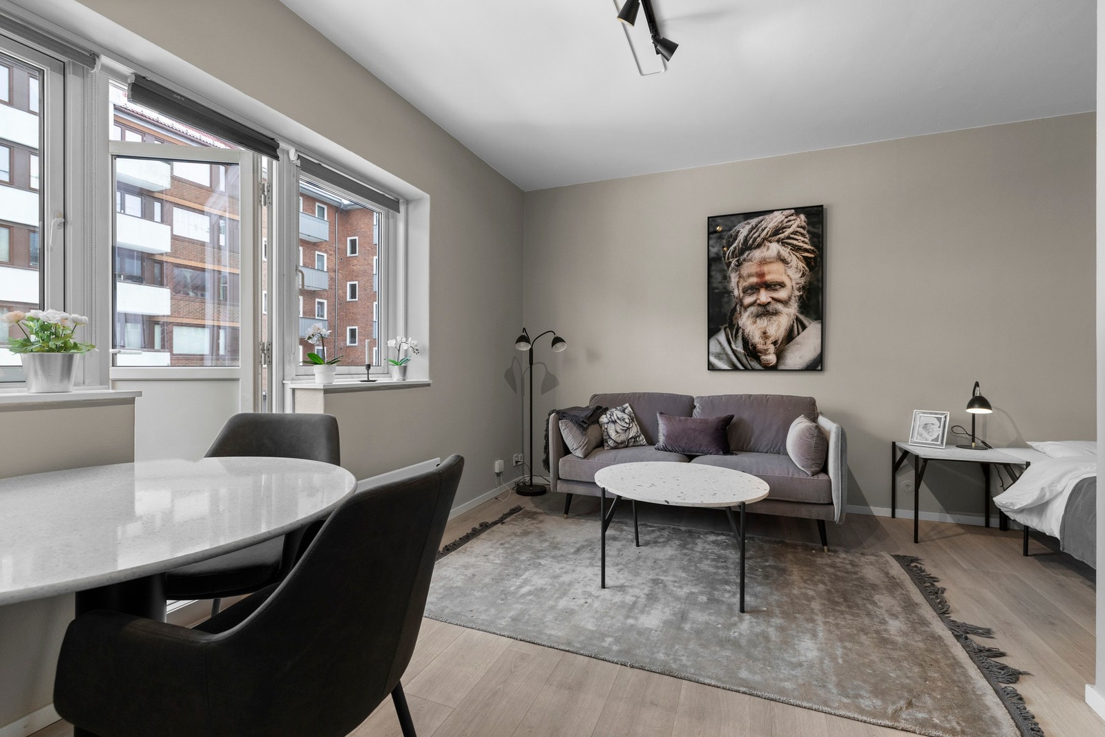 Moderne og tidsriktig fargevalg. Galleribilde