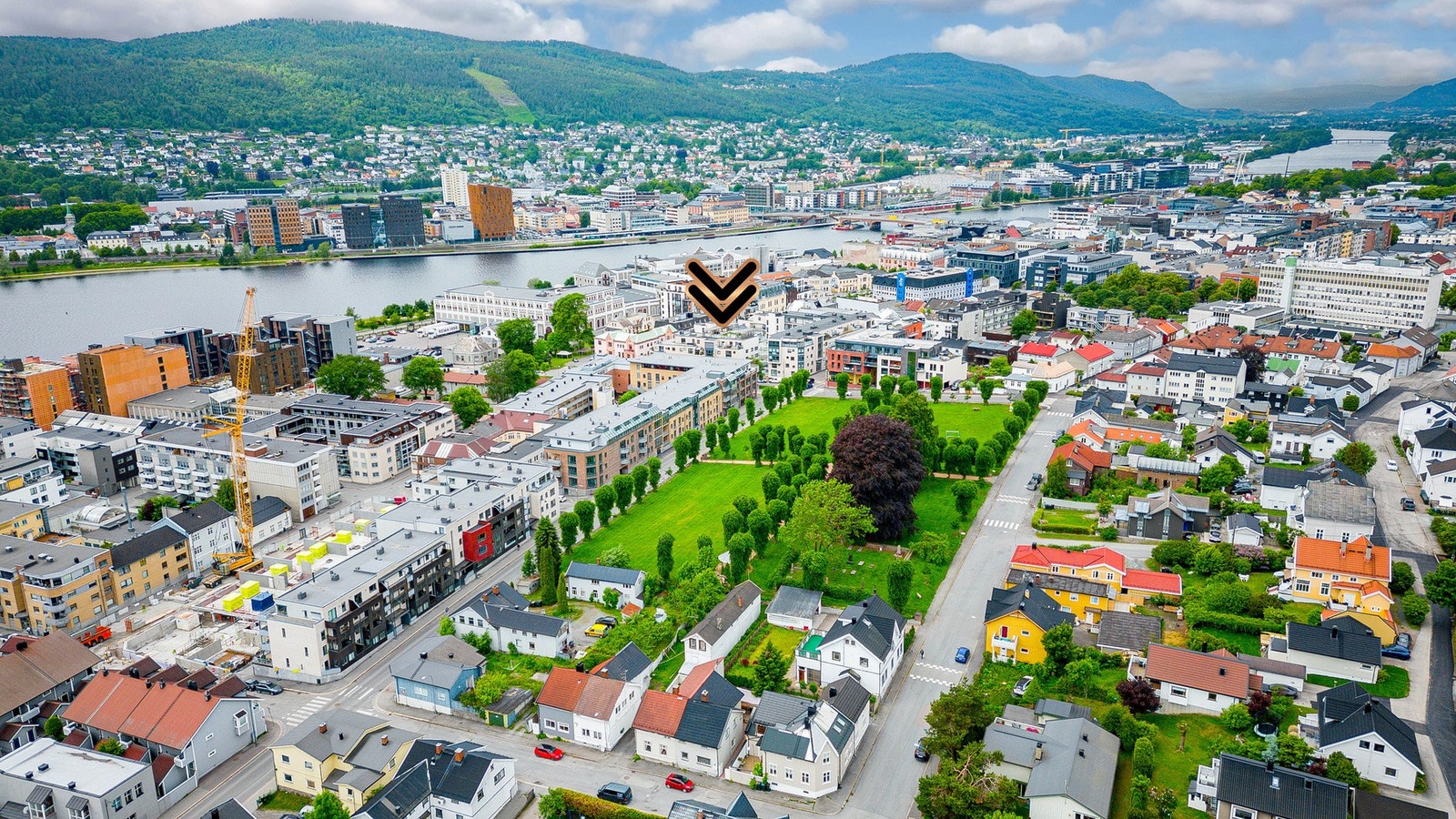 Her bor man i umiddelbar nærhet til "alt". Galleribilde