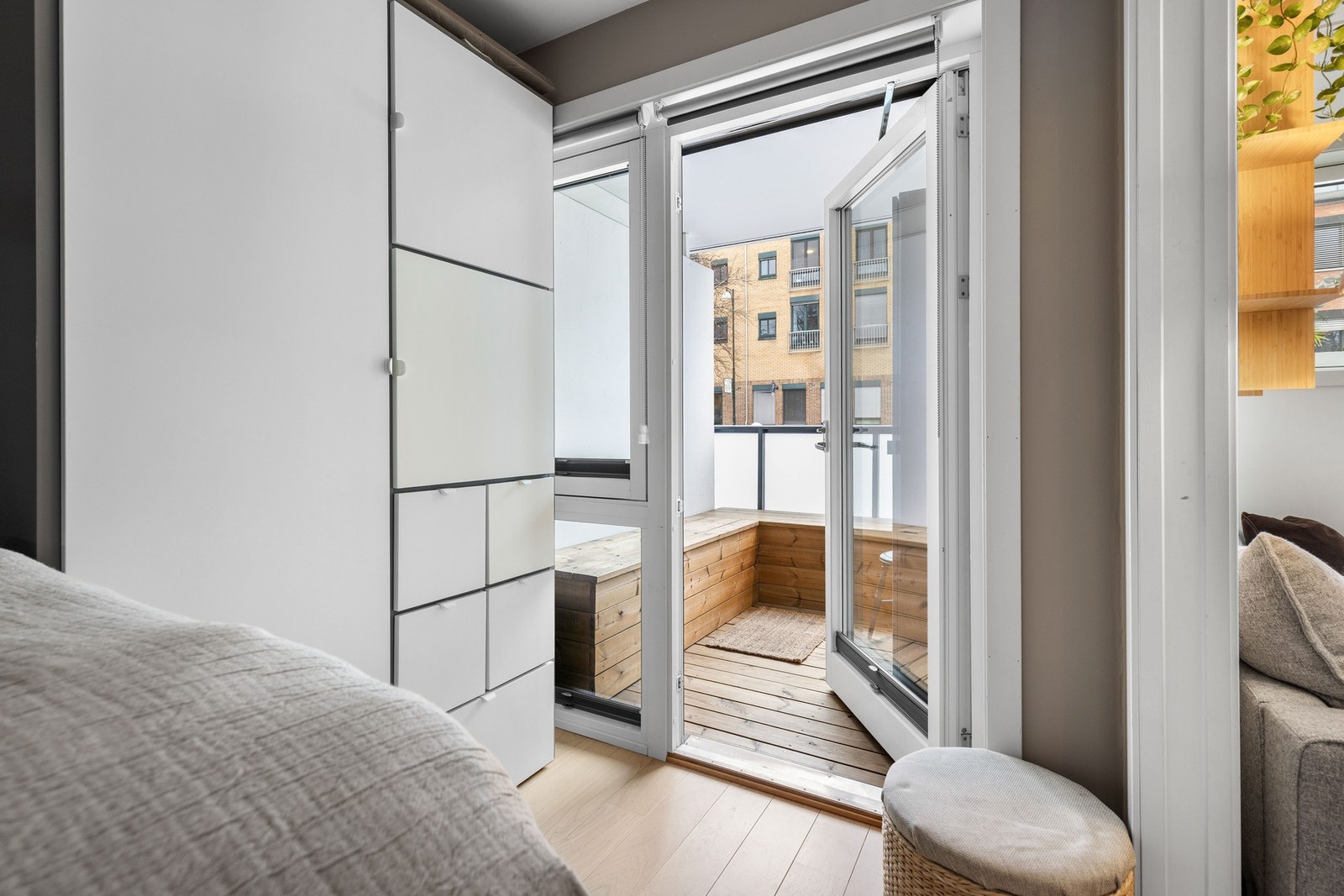 Også her er det vannbåren gulvvarme og gode lysforhold. Galleribilde