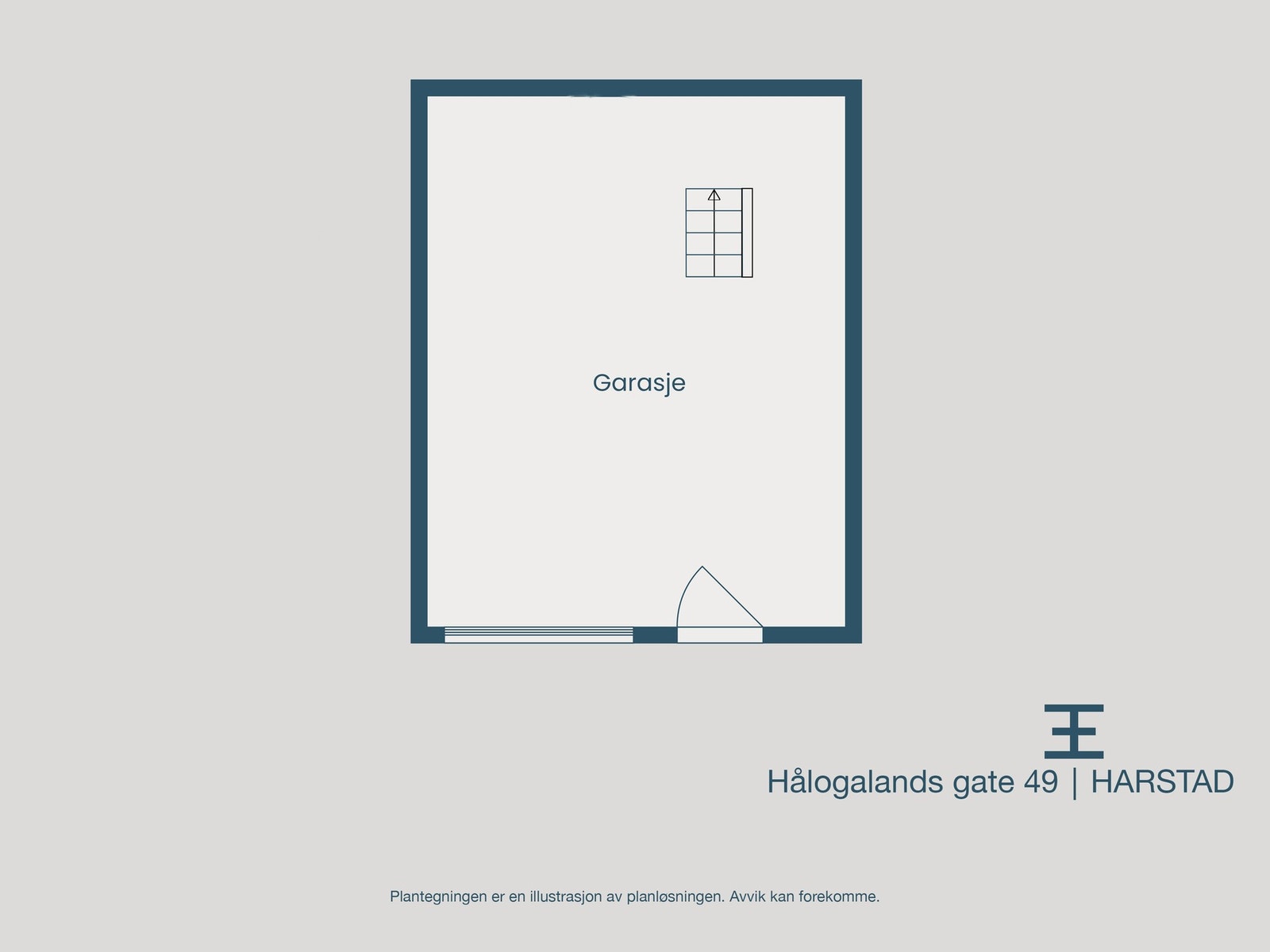 Plantegning garasje Galleribilde