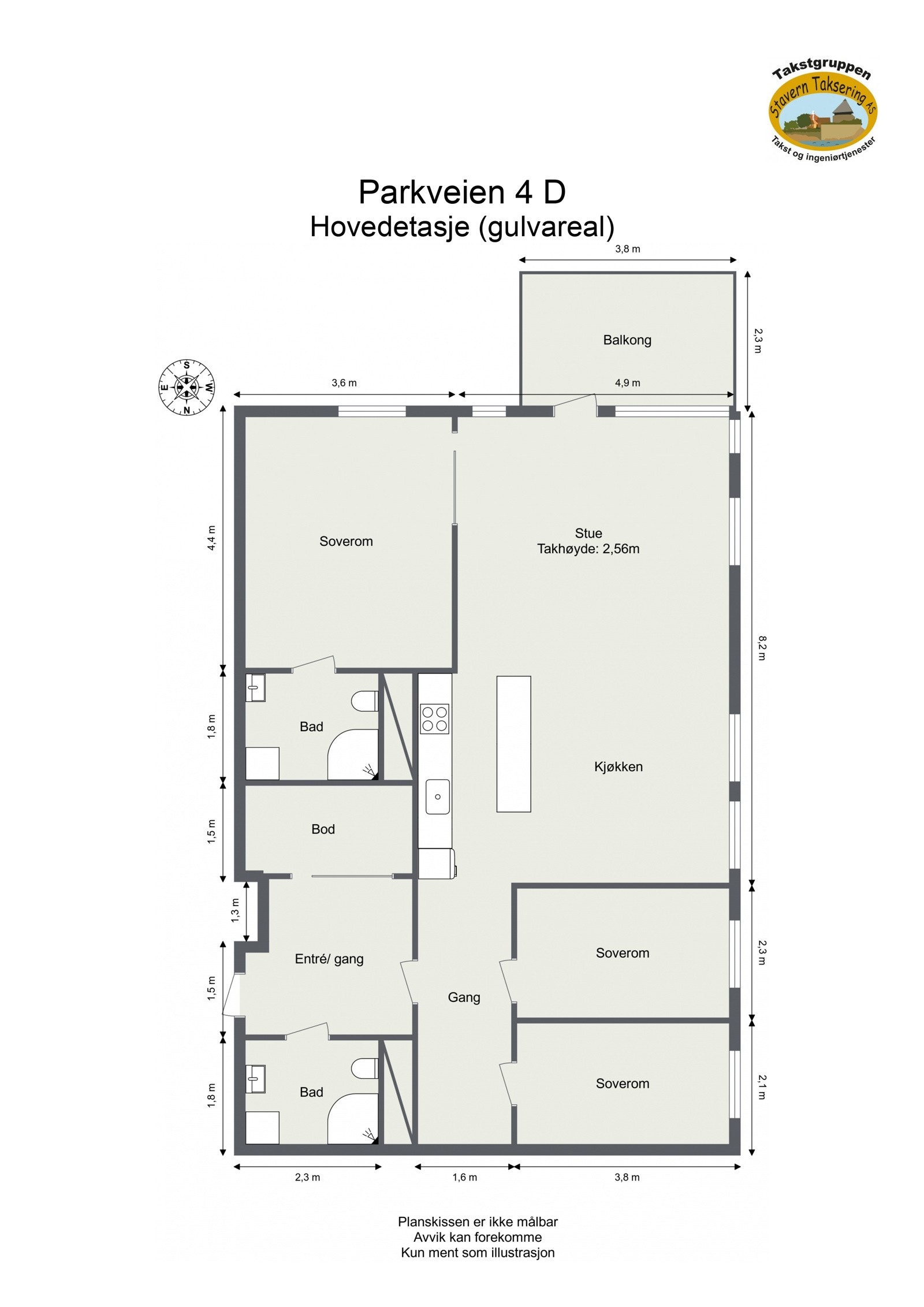 Plantegning. Galleribilde