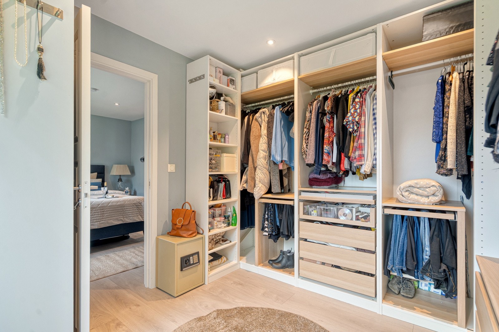 Rommer er tegnet inn som soverom og kan enkelt tilbakeføres ved behov Galleribilde