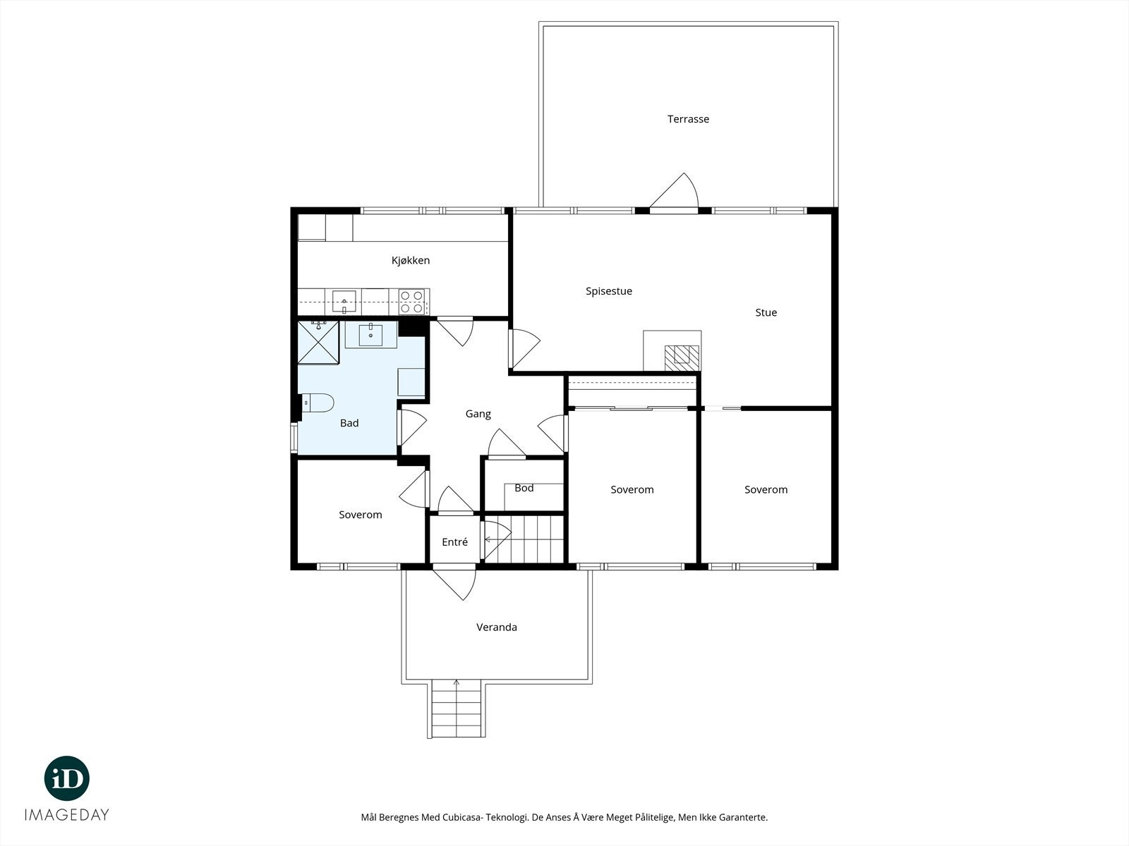 Planskisse 1.etasje. Galleribilde