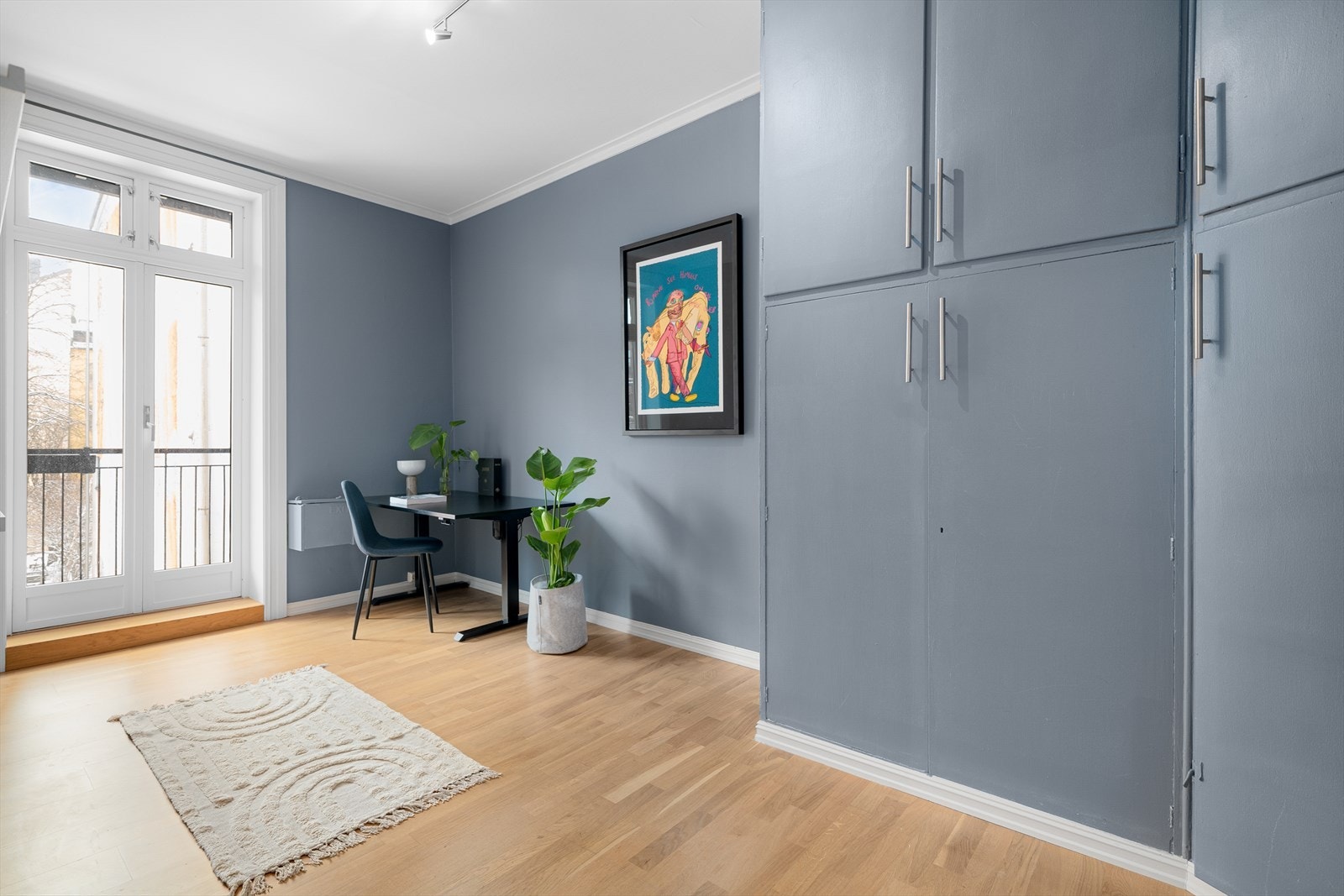 Perfekt som barnerom, gjesterom, kontor eller en kombinasjon. Galleribilde