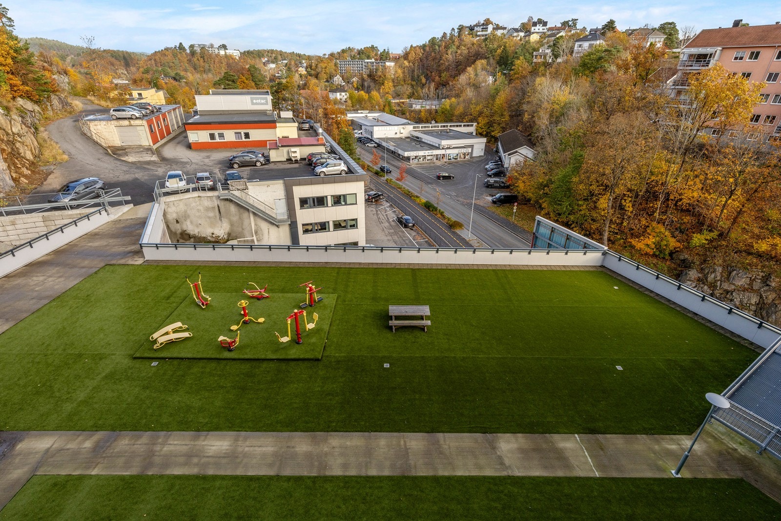 Hyggelige og pent oppgraderte fellesareal Galleribilde