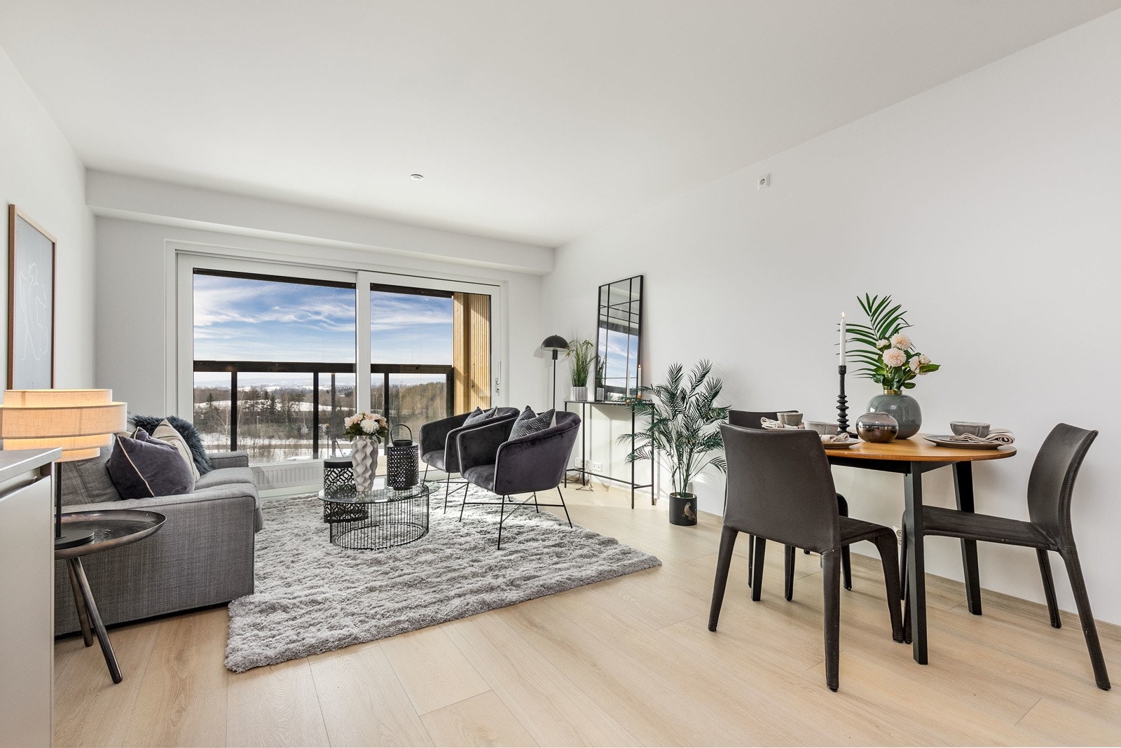 Velkommen til Døliringen 23, leilighet M608! Helt ny og moderne 3-roms selveierleilighet i det populære prosjektet Vestskogen - ferdigstilt i 2026! Galleribilde