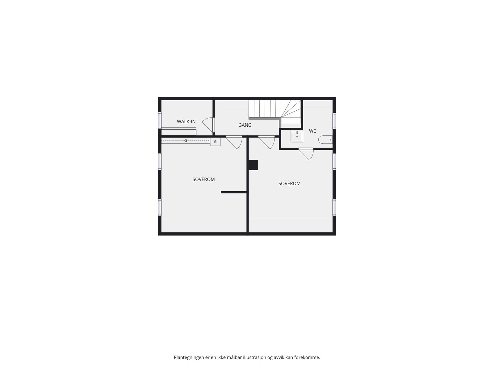 Plantegning 2. etasje. Galleribilde