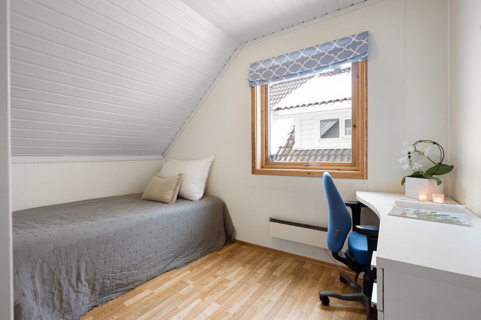 Det fjerde soverommet egner seg godt som både kontor, gjesterom og barnerom. Galleribilde