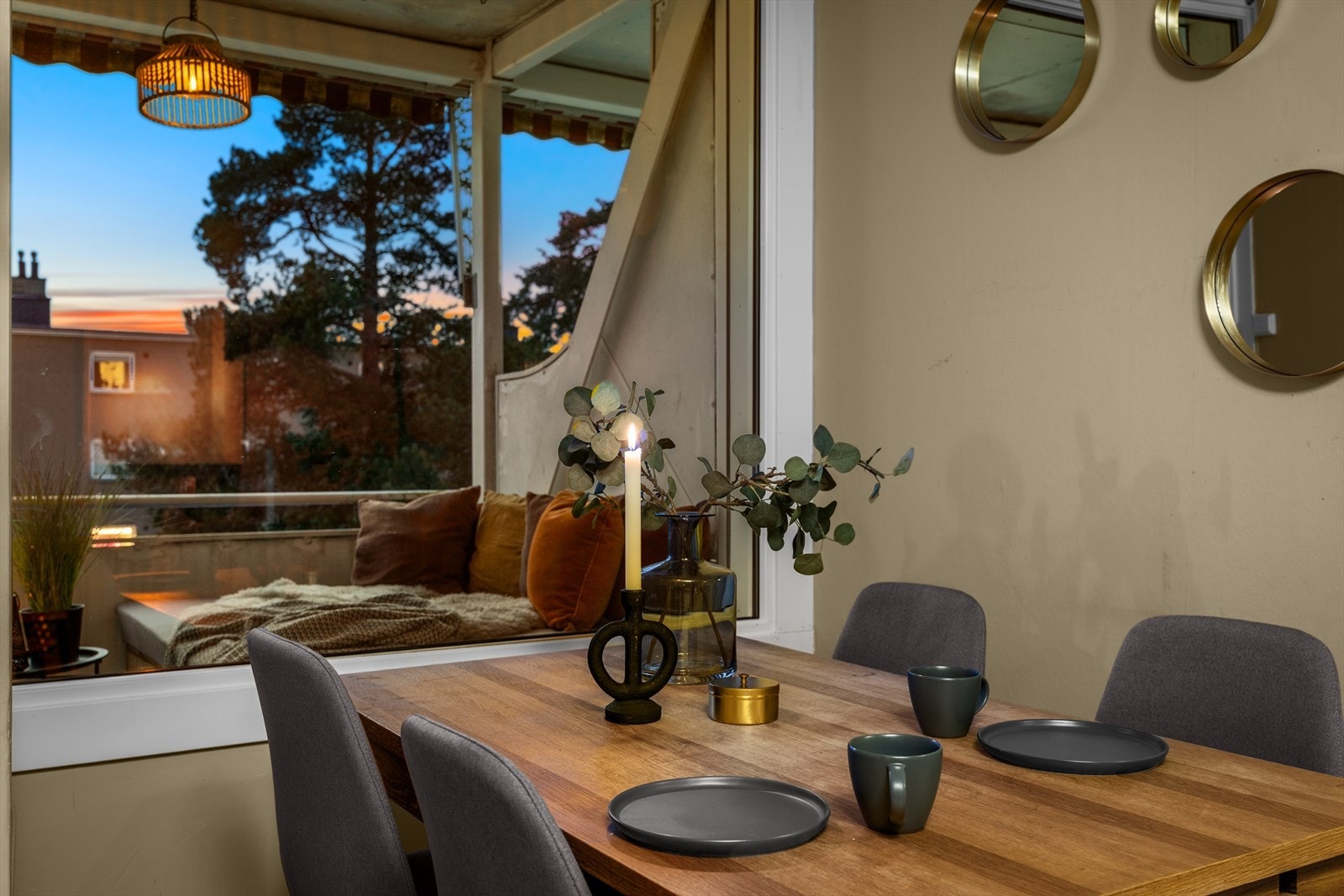 Kveldsstemning. Galleribilde