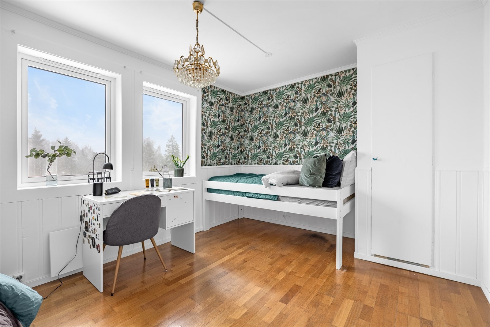 Soverommenes utforming gir god plass til seng, nattbord og øvrig ønsket møblement. Galleribilde