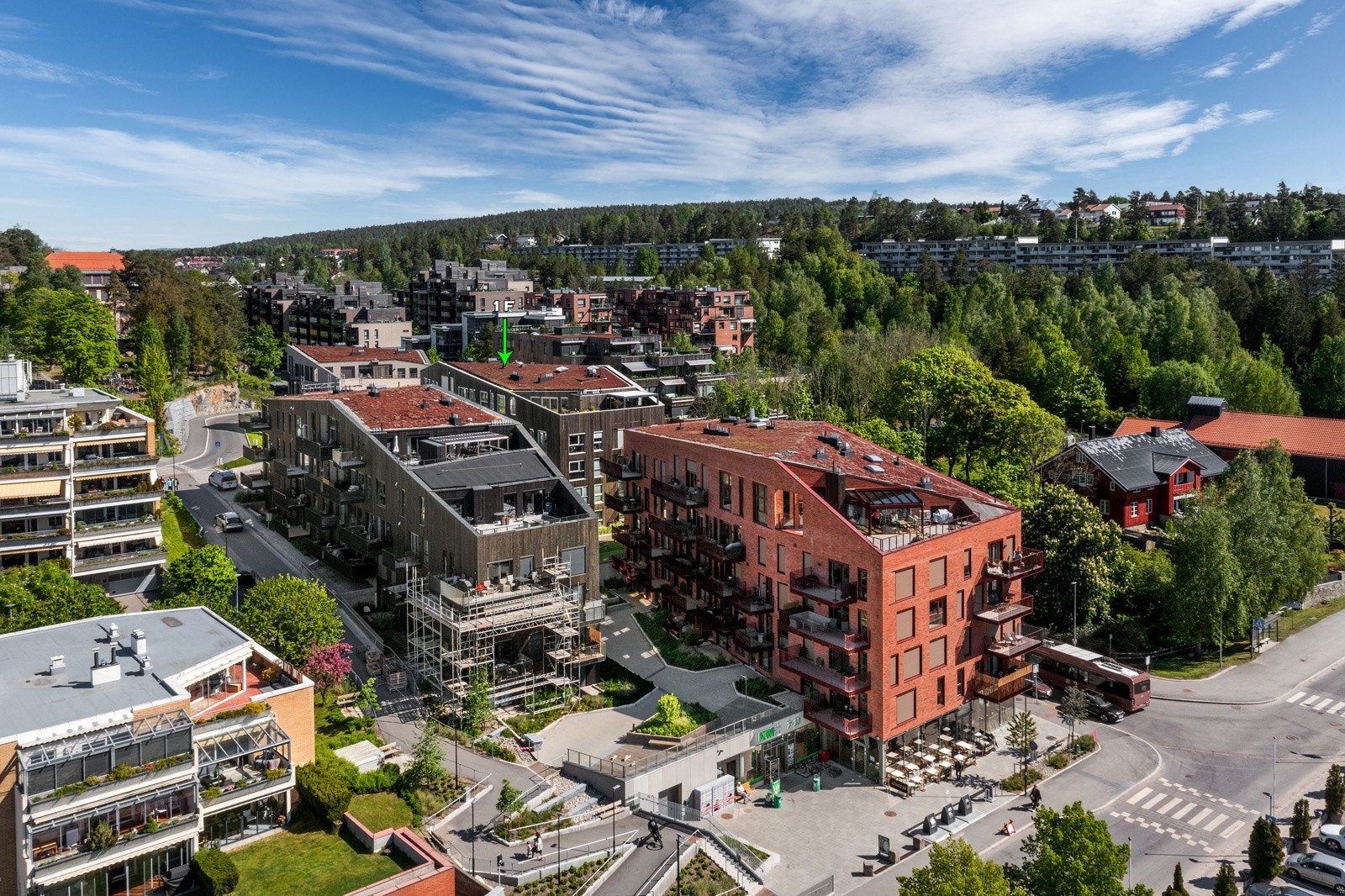 Dronefoto - sommer Galleribilde