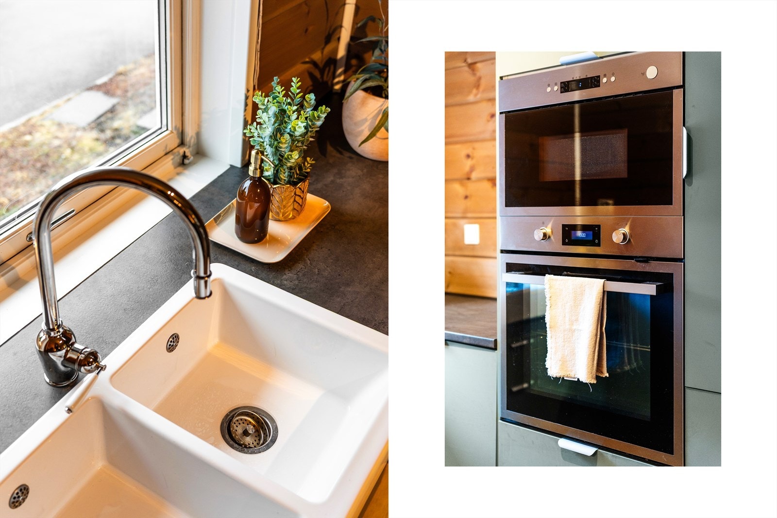 Kjøkkenet har delikate detaljer Galleribilde