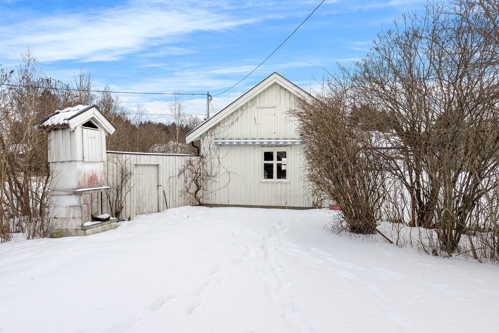 Uteområde. Galleribilde