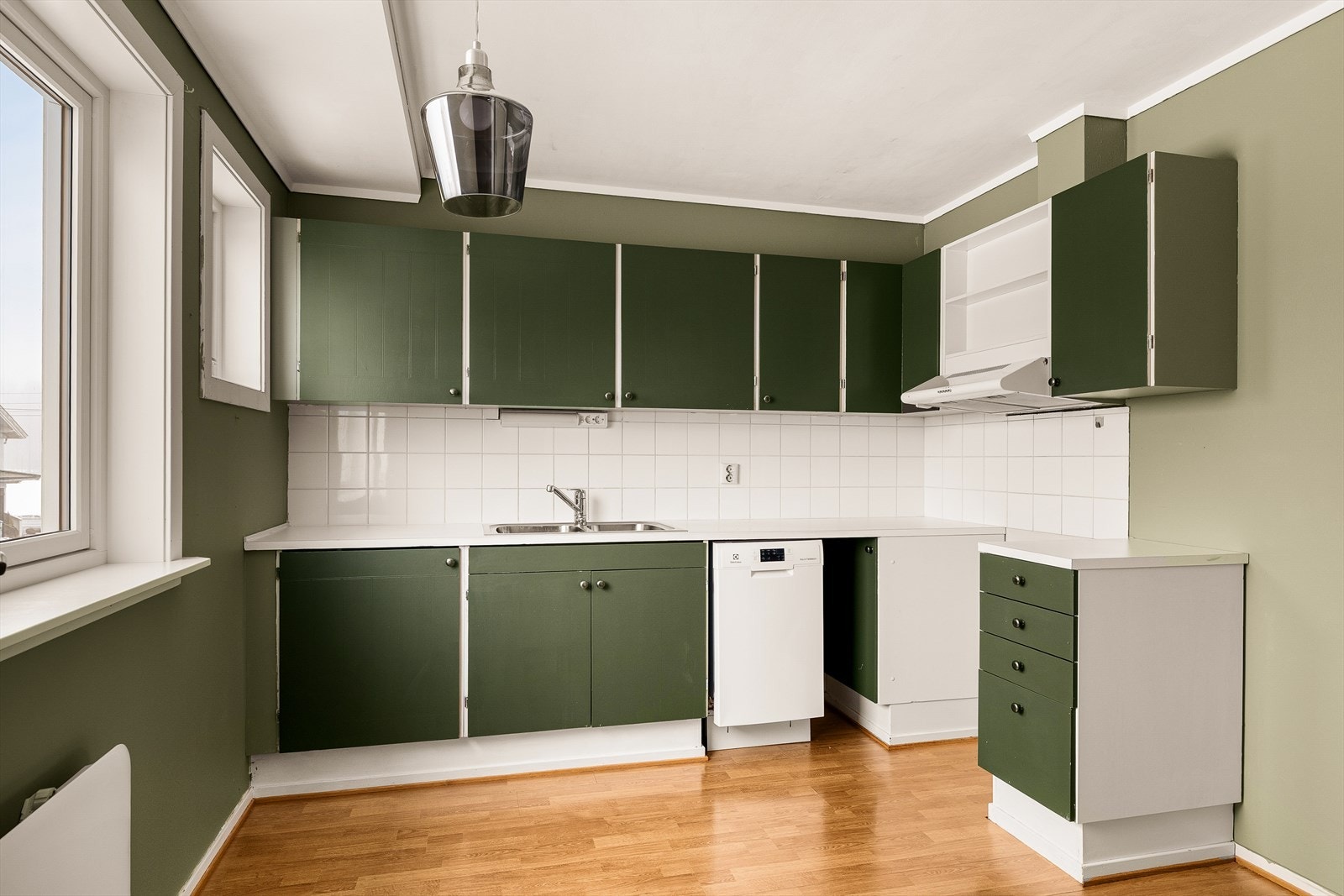 Kjøkken med plass for spisebord Galleribilde