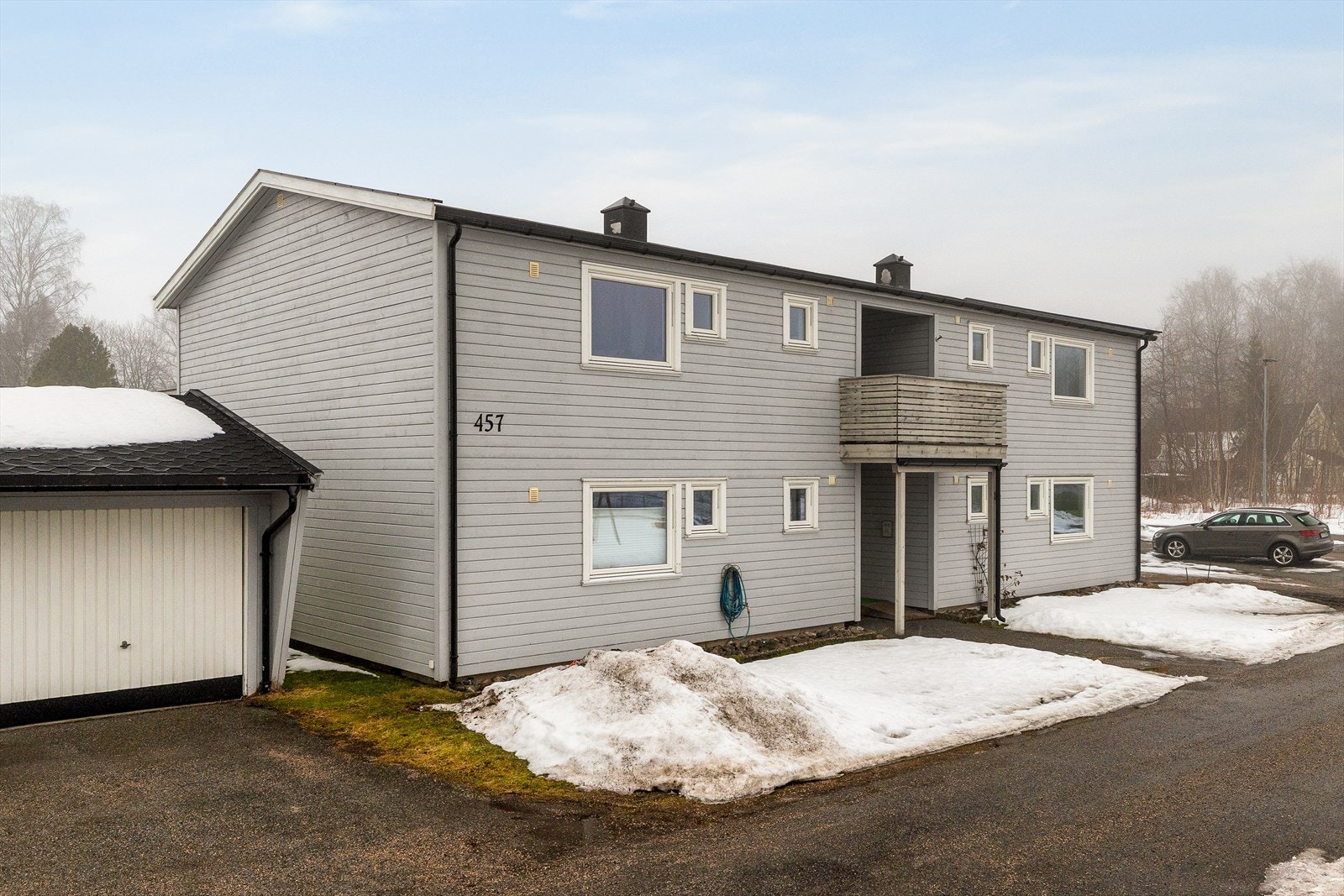 Fasade, inngangsparti Galleribilde