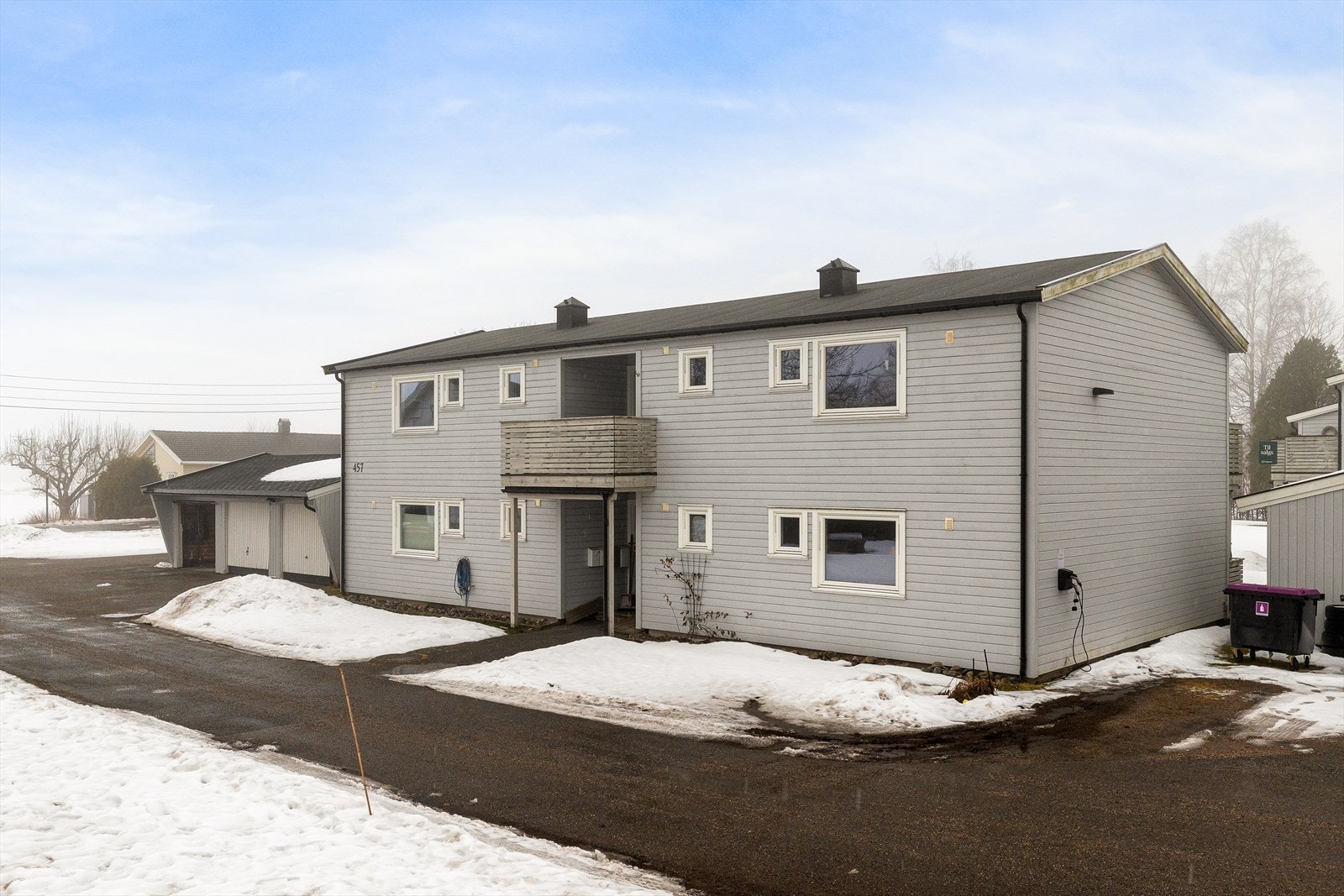 Fasade, inngangsparti Galleribilde