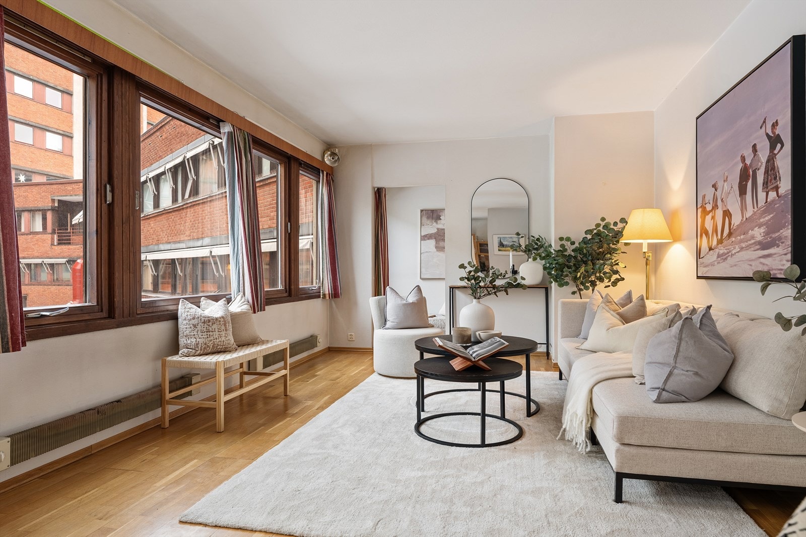 En lys og innbydende selveierleilighet på populære Majorstuen Galleribilde