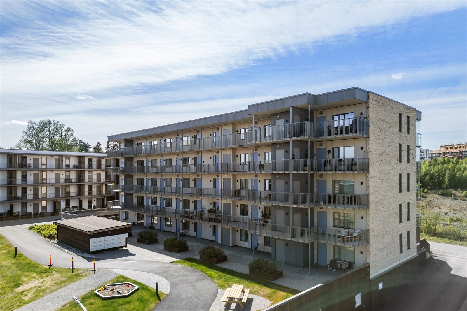 Sameiet kan skilte med fine fellesarealer. Galleribilde