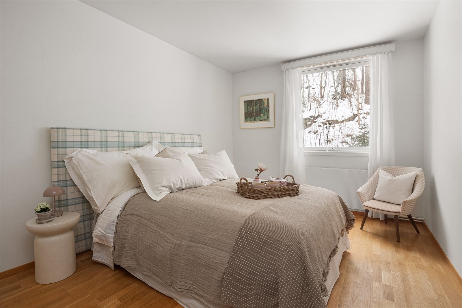 Leiligheten har to fine soverom Galleribilde