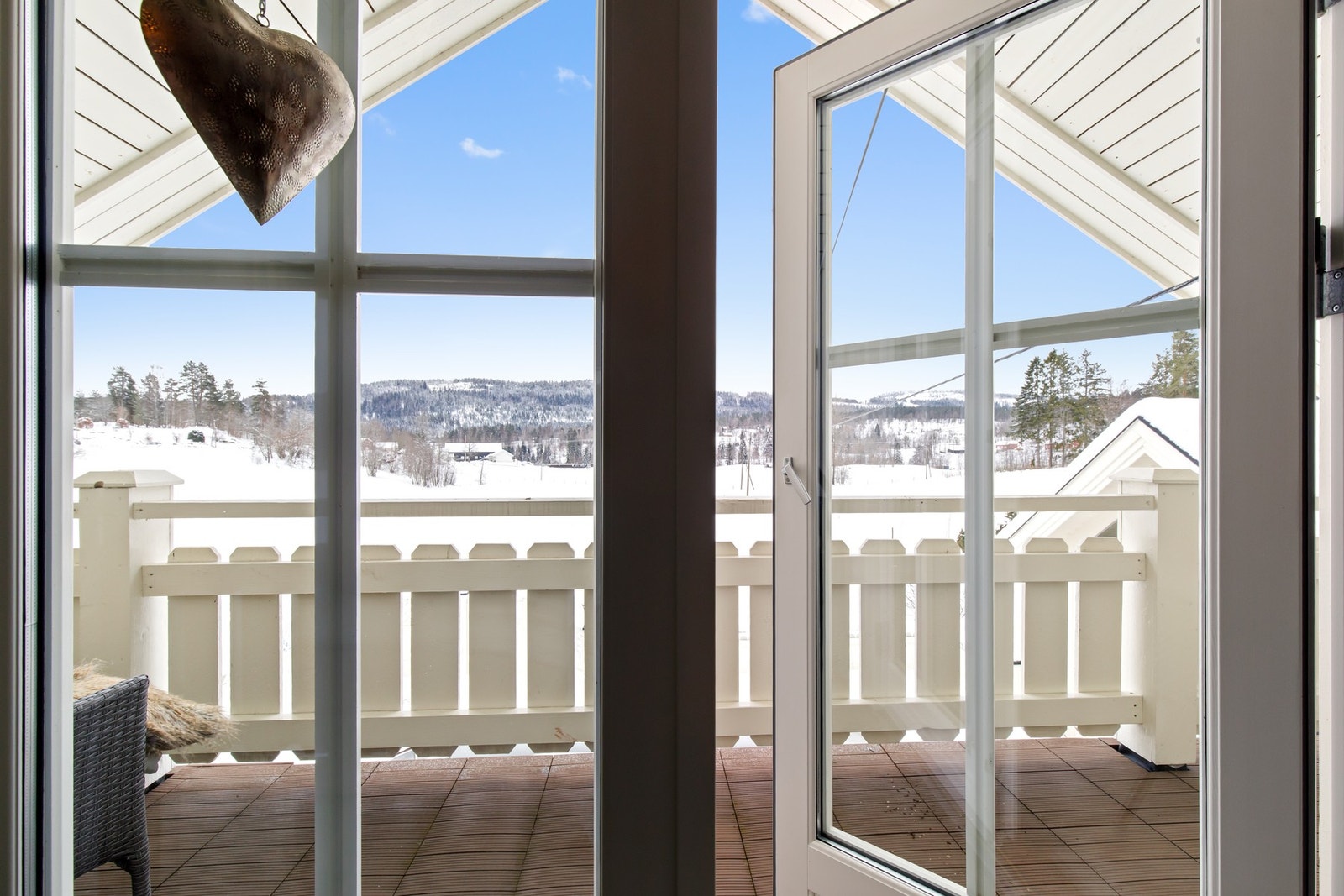 Beroligende utsikt Galleribilde