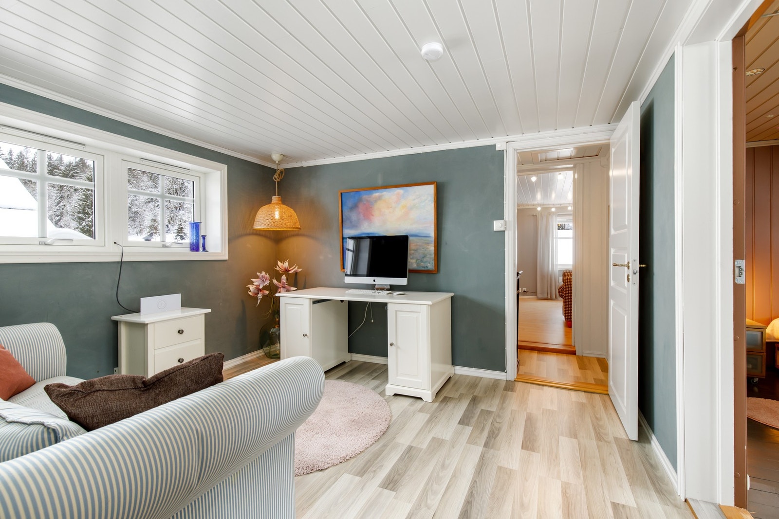 Rom som benyttes til tv-stue Galleribilde