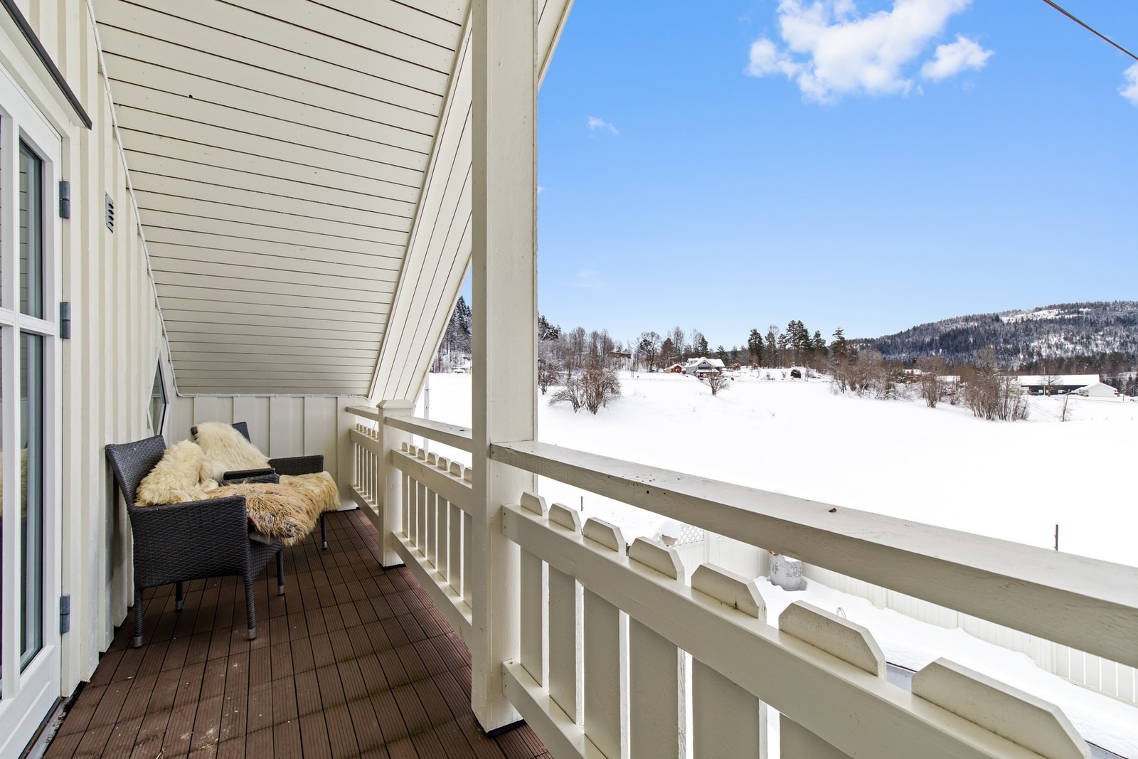 Luftebalkongen er overbygget Galleribilde