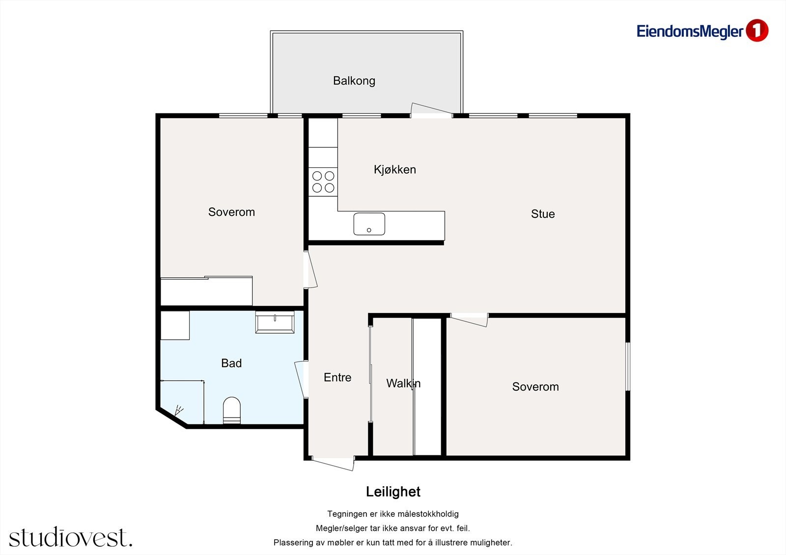 Planskisser Galleribilde