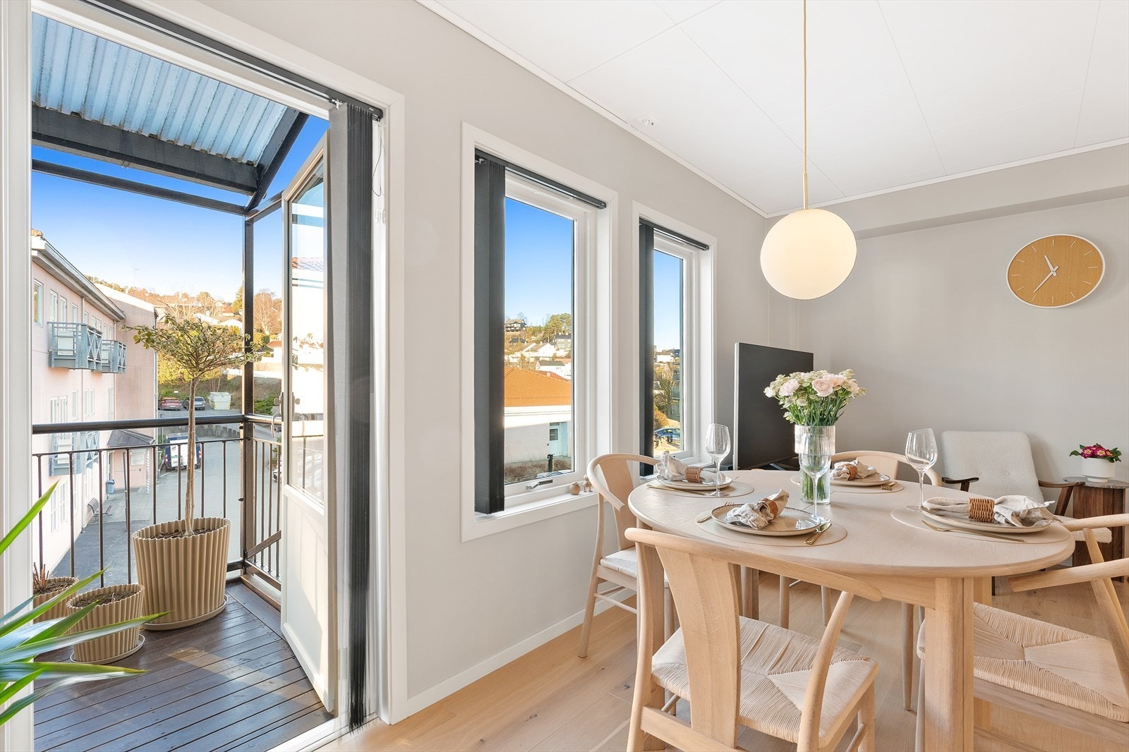 Flott leilighet med 2 soverom og balkong Foto: Studiovest (Aleksander Koløy) Galleribilde