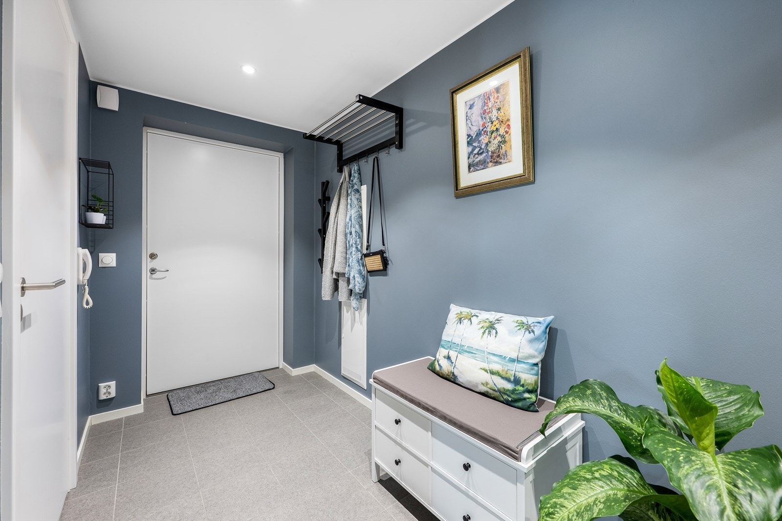 Her er det god plass til og ønske gjester velkommen. Galleribilde