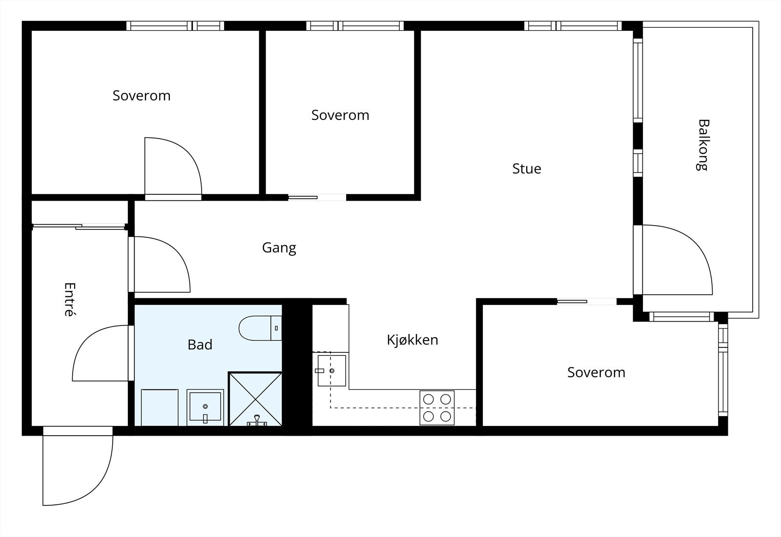 Plantegning. Galleribilde