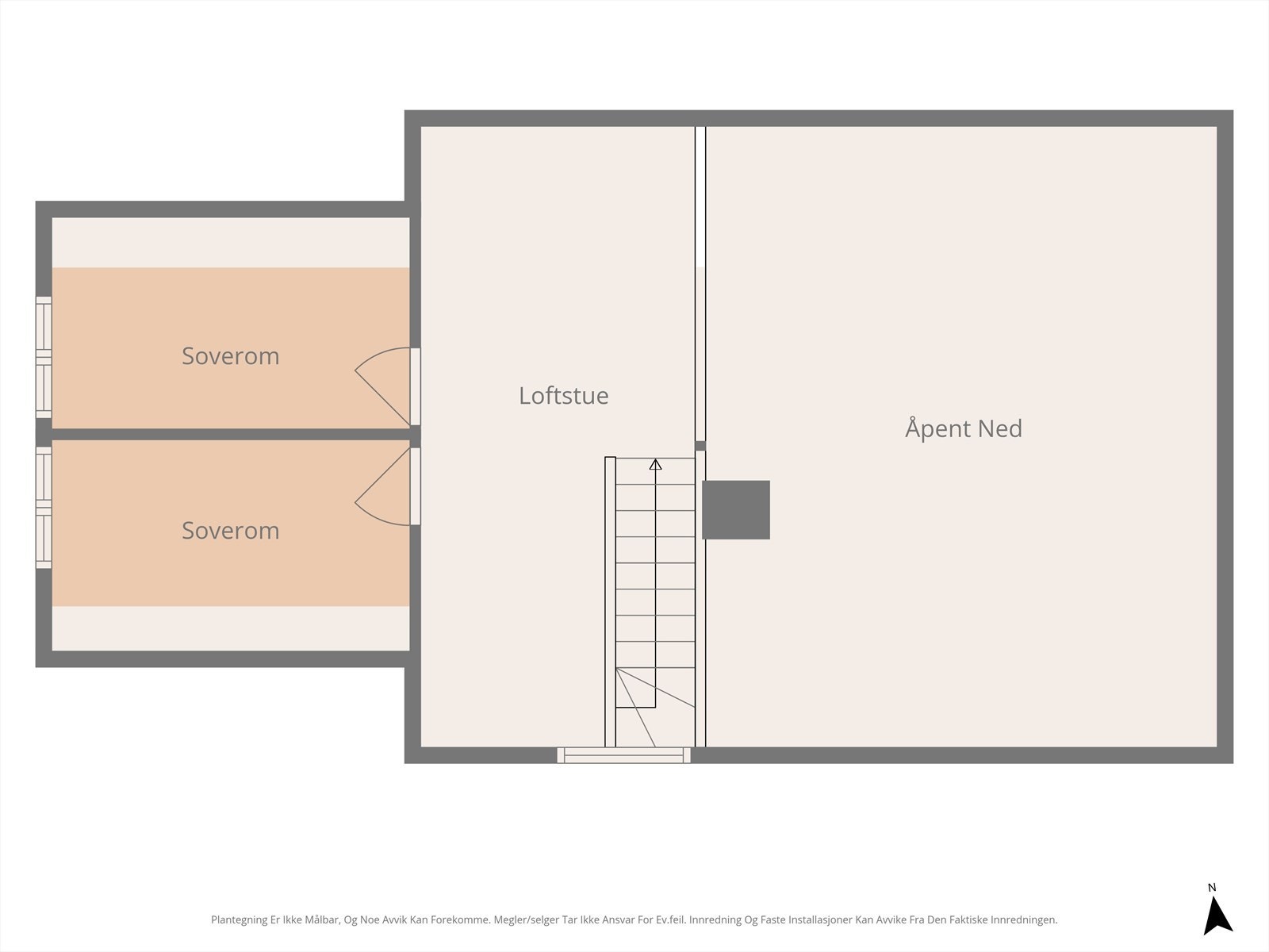 Plantegning 2. etasje. Galleribilde