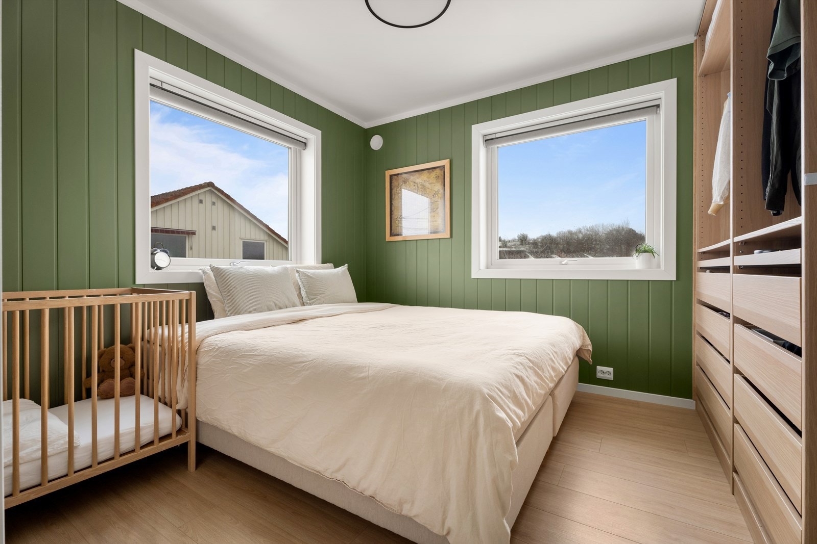 Leiligheten har to soverom. Galleribilde