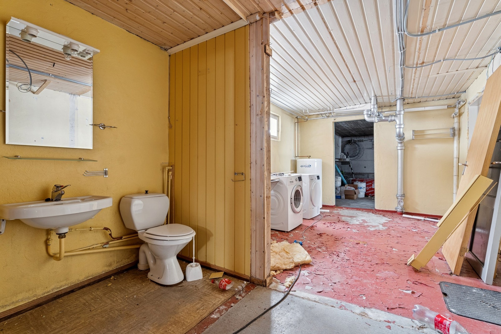 Kjellerrom/vaskerom. Galleribilde