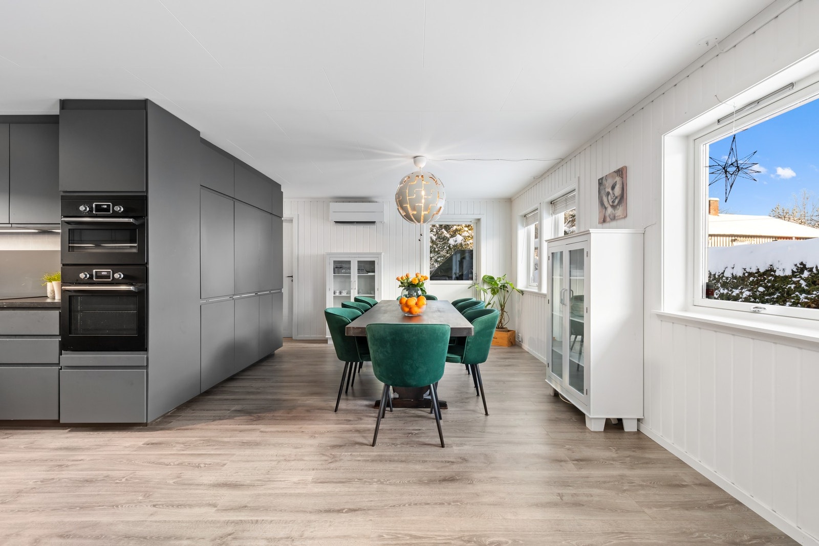 Bilde viser plassering av spisestuen. Galleribilde